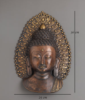 Serene Buddha Wall Hanging | Meditation and Sacred Home Decor