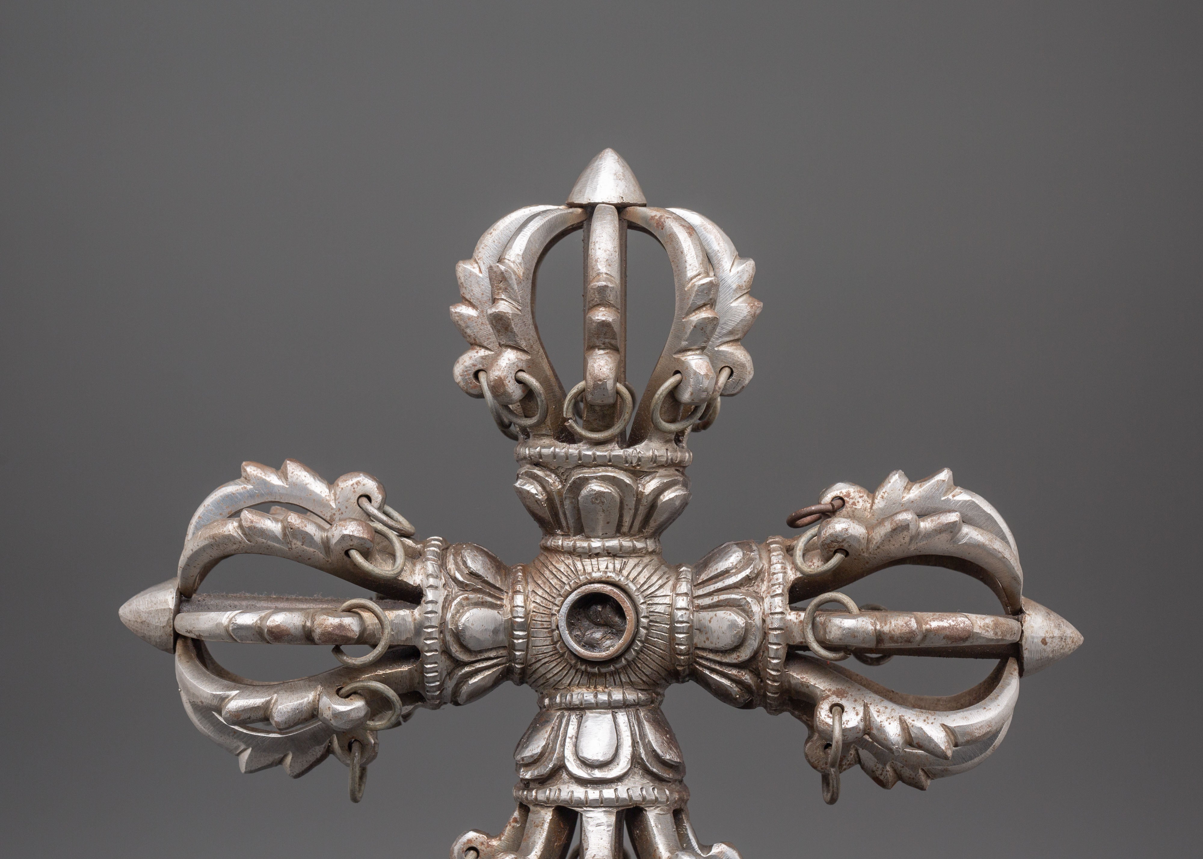 Buddhist Traditional Vishwo Vajra | Sacred Tibetan Ritual Symbol