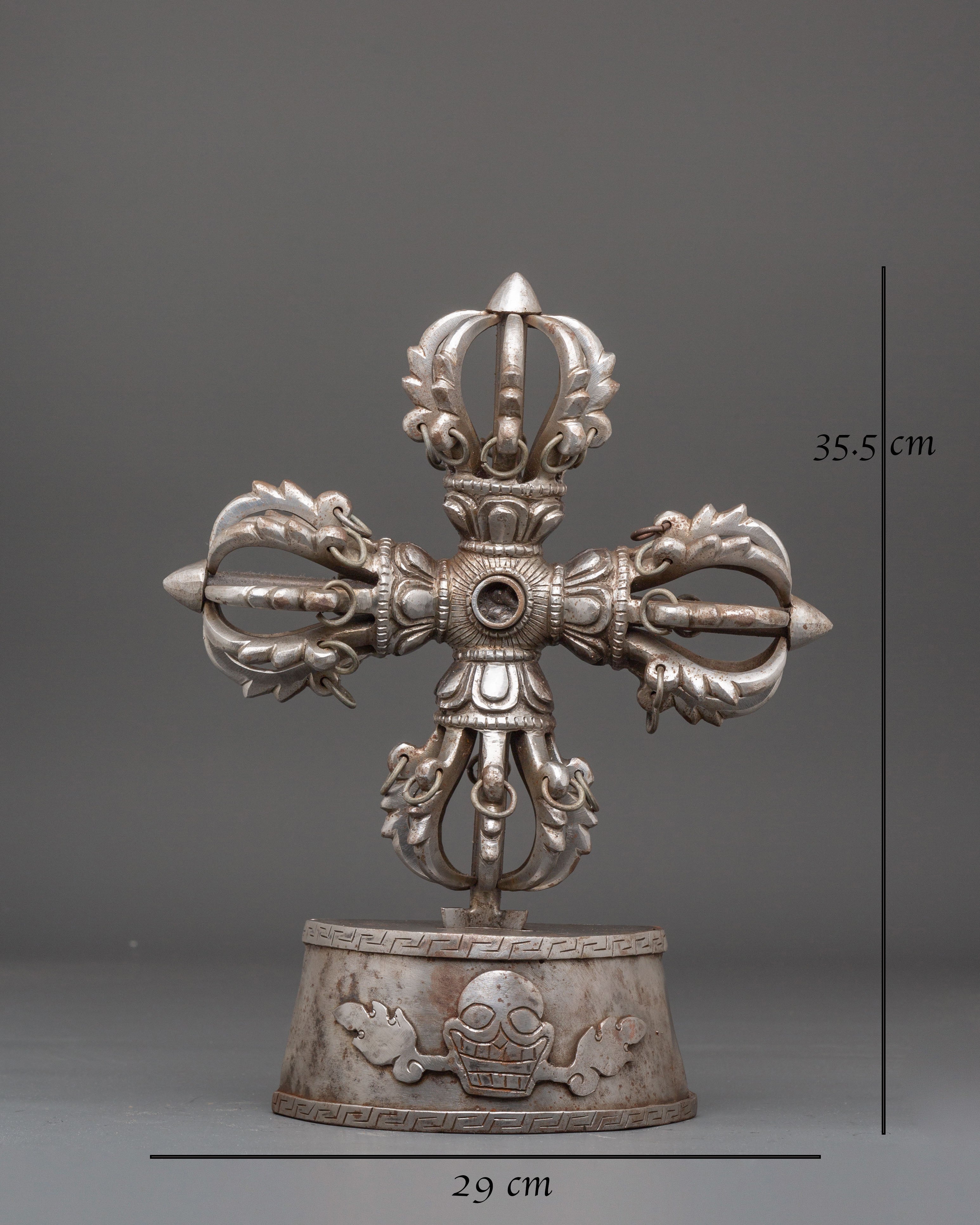 Buddhist Traditional Vishwo Vajra | Sacred Tibetan Ritual Symbol