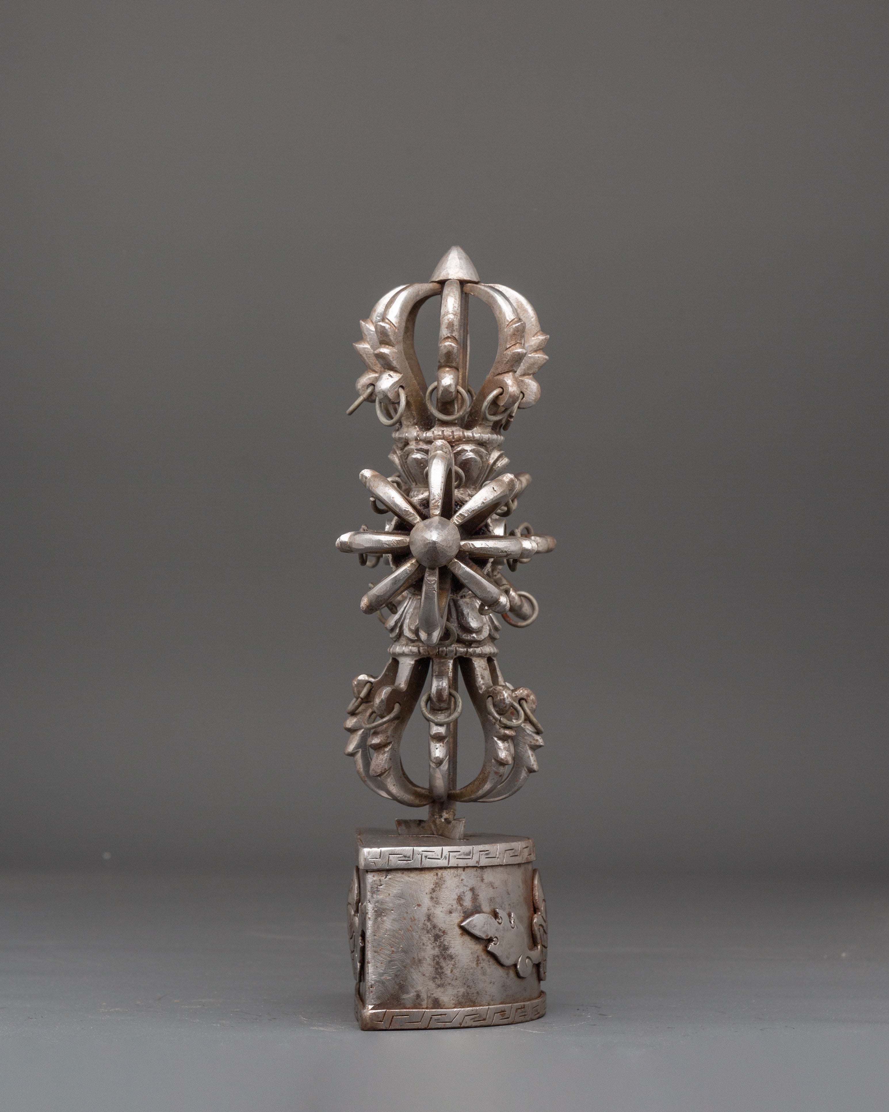 Buddhist Traditional Vishwo Vajra | Sacred Tibetan Ritual Symbol