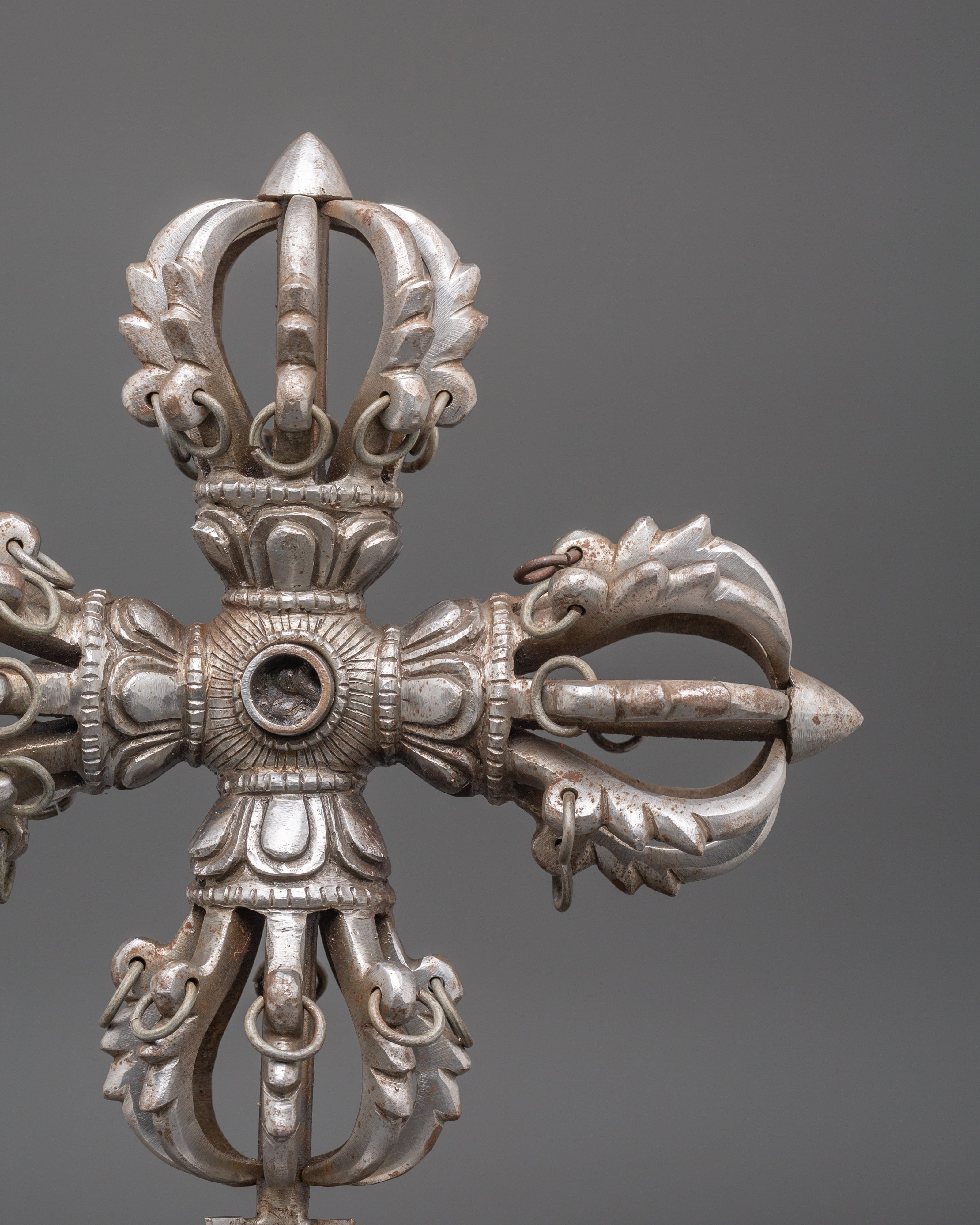 Buddhist Traditional Vishwo Vajra | Sacred Tibetan Ritual Symbol
