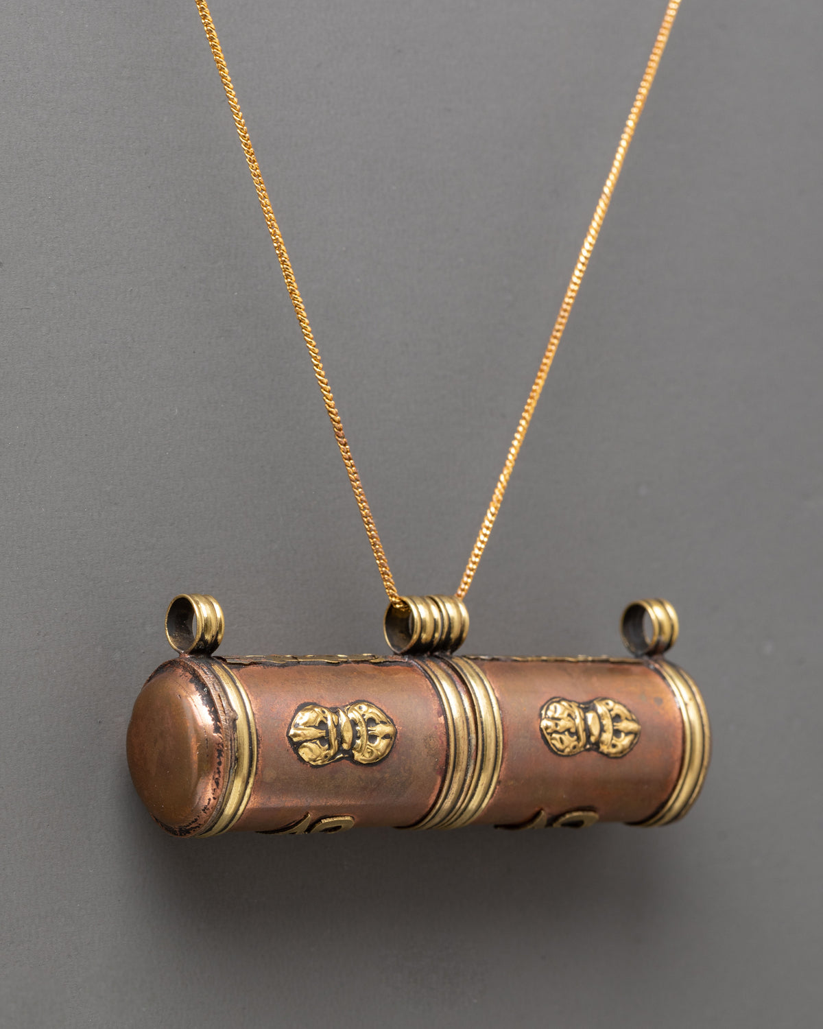 Himalayan Tibetan Ghau Locket | Tibetan Spiritual Pendant