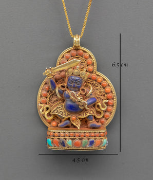 Buddhist Prayer Ghau Box Locket | Spiritual Jewelry