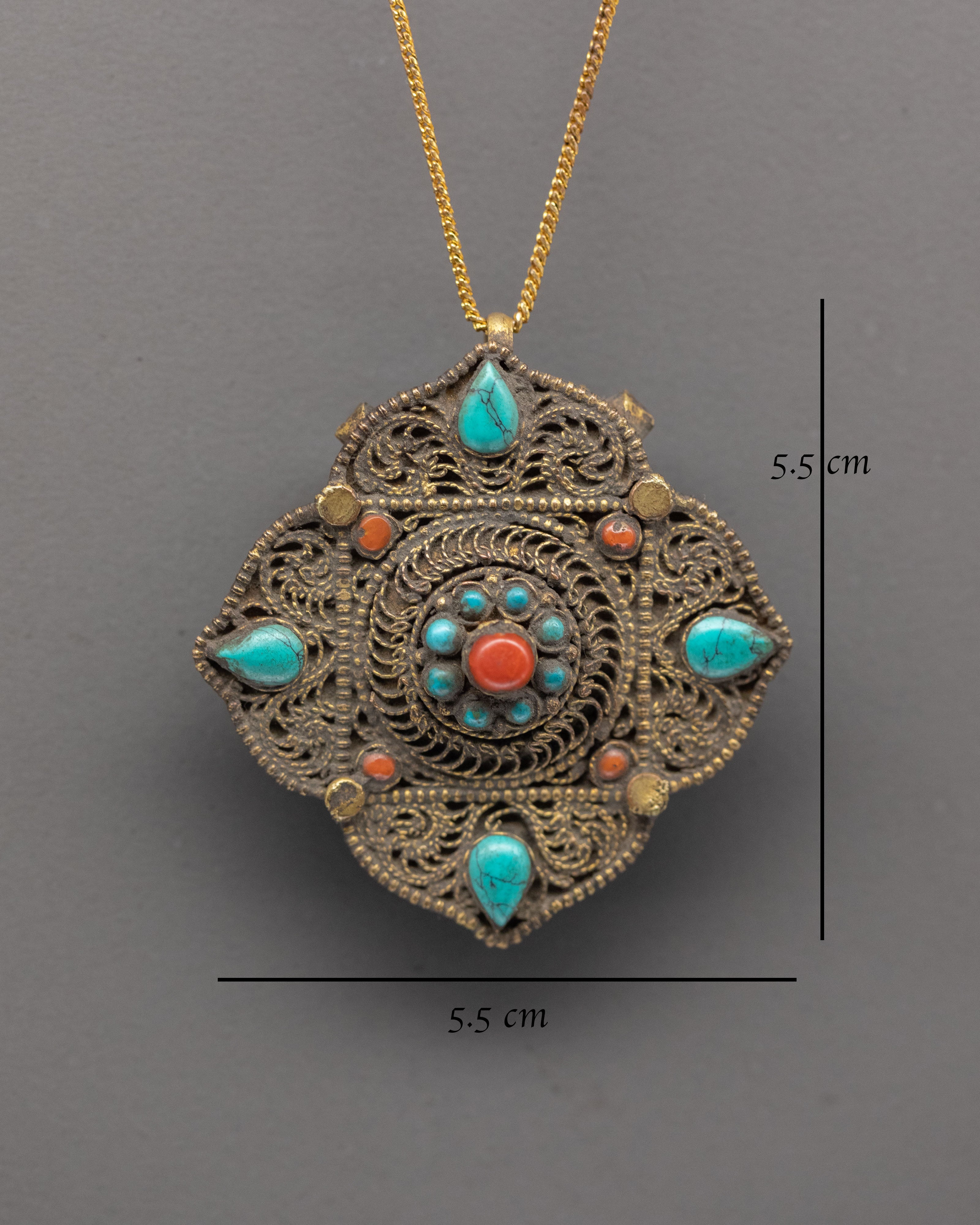 Scared Ghau Box Locket | Ghau Box Locket Pendant