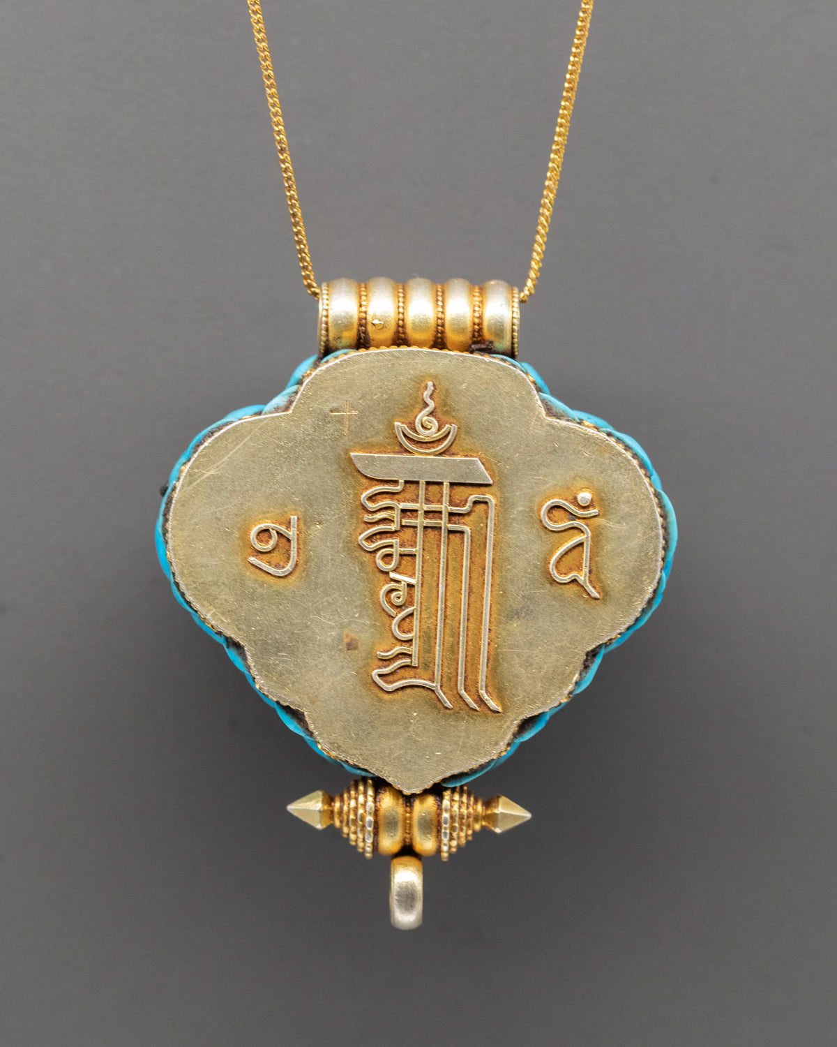 Medicine Buddha Ghau Locket | Tibetan Healing Amulet for Peace
