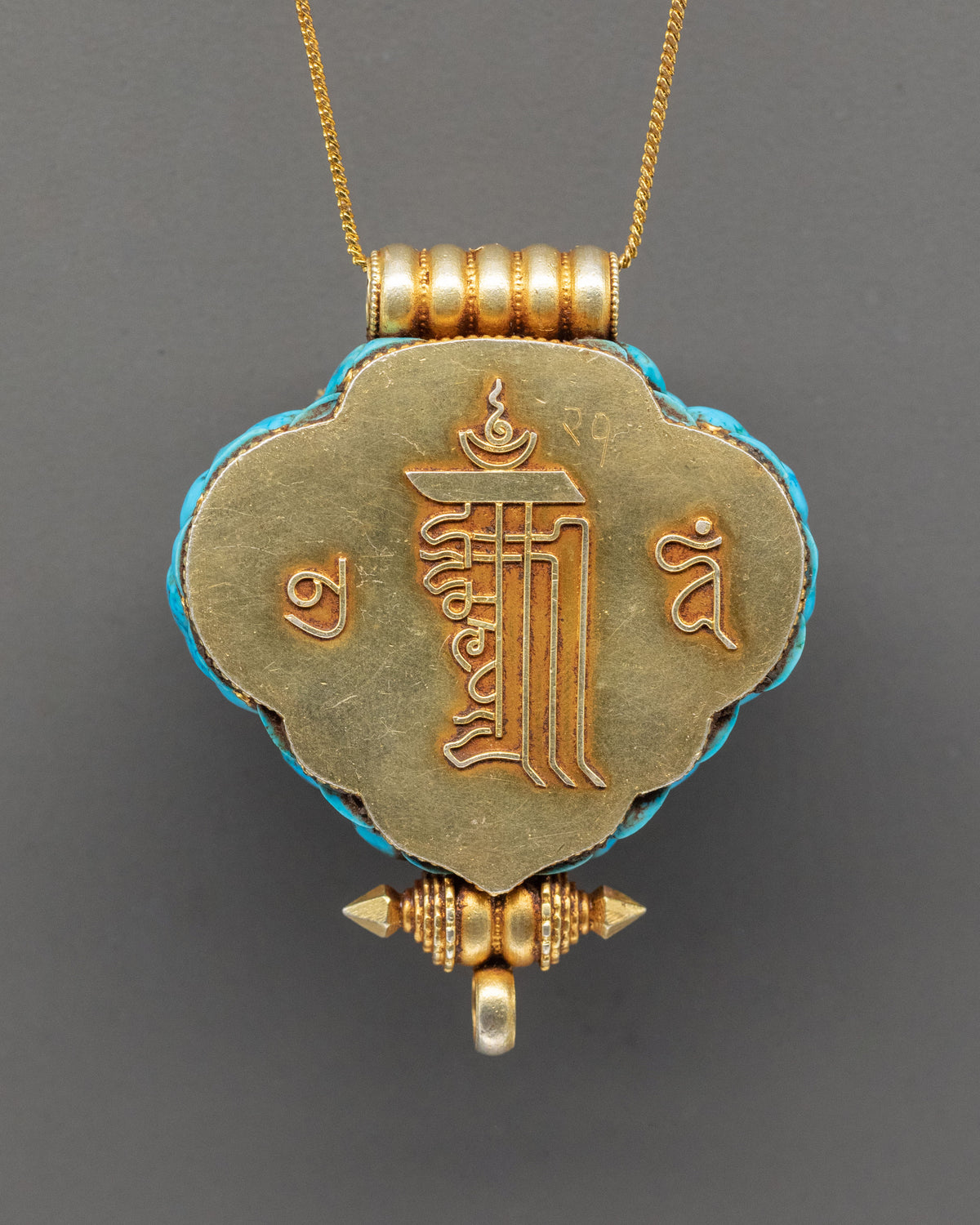 Amoghapasha Ghau Box Locket | Tibetan Buddhist Sacred Amulet