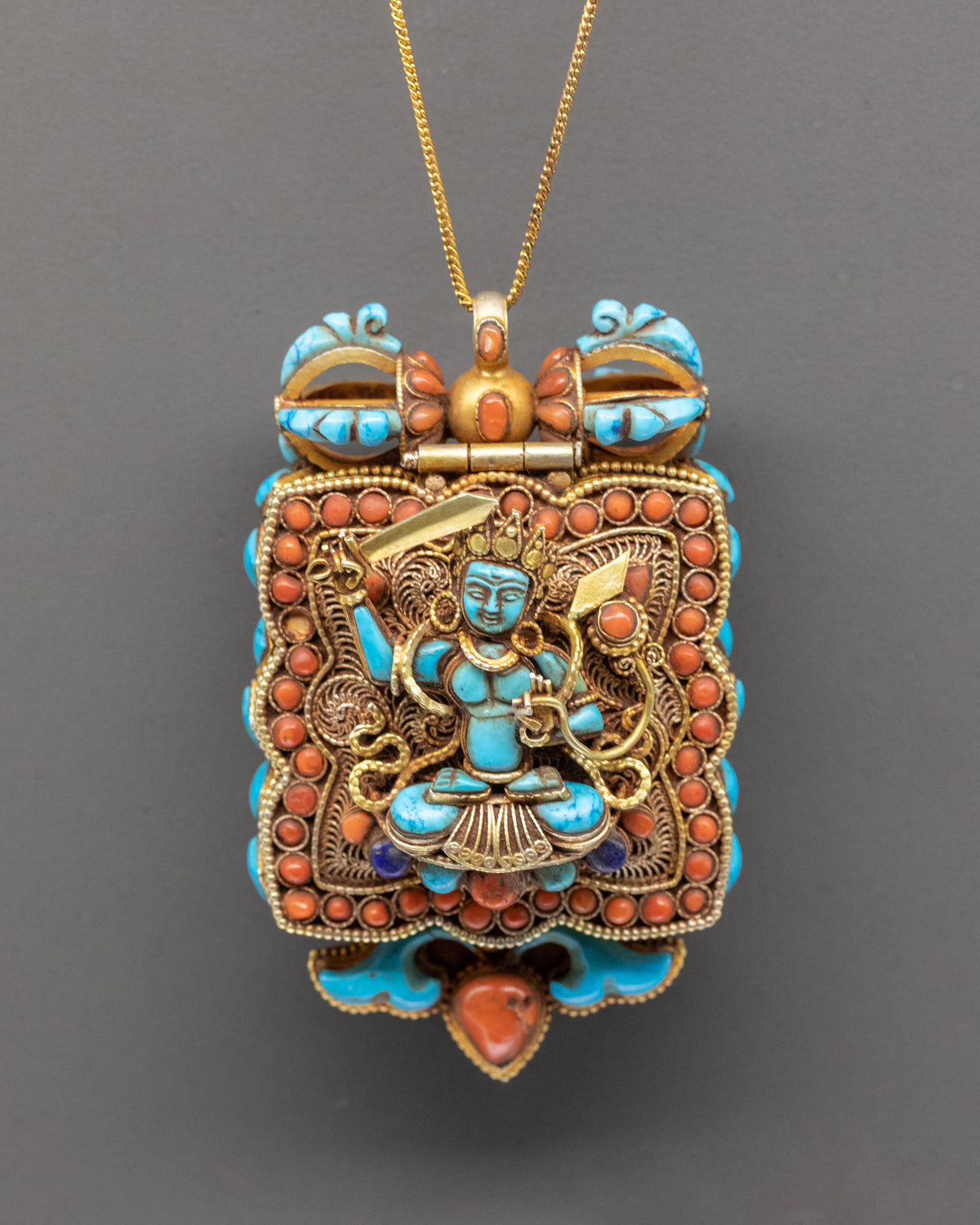 Handmade Manjushri Ghau Locket