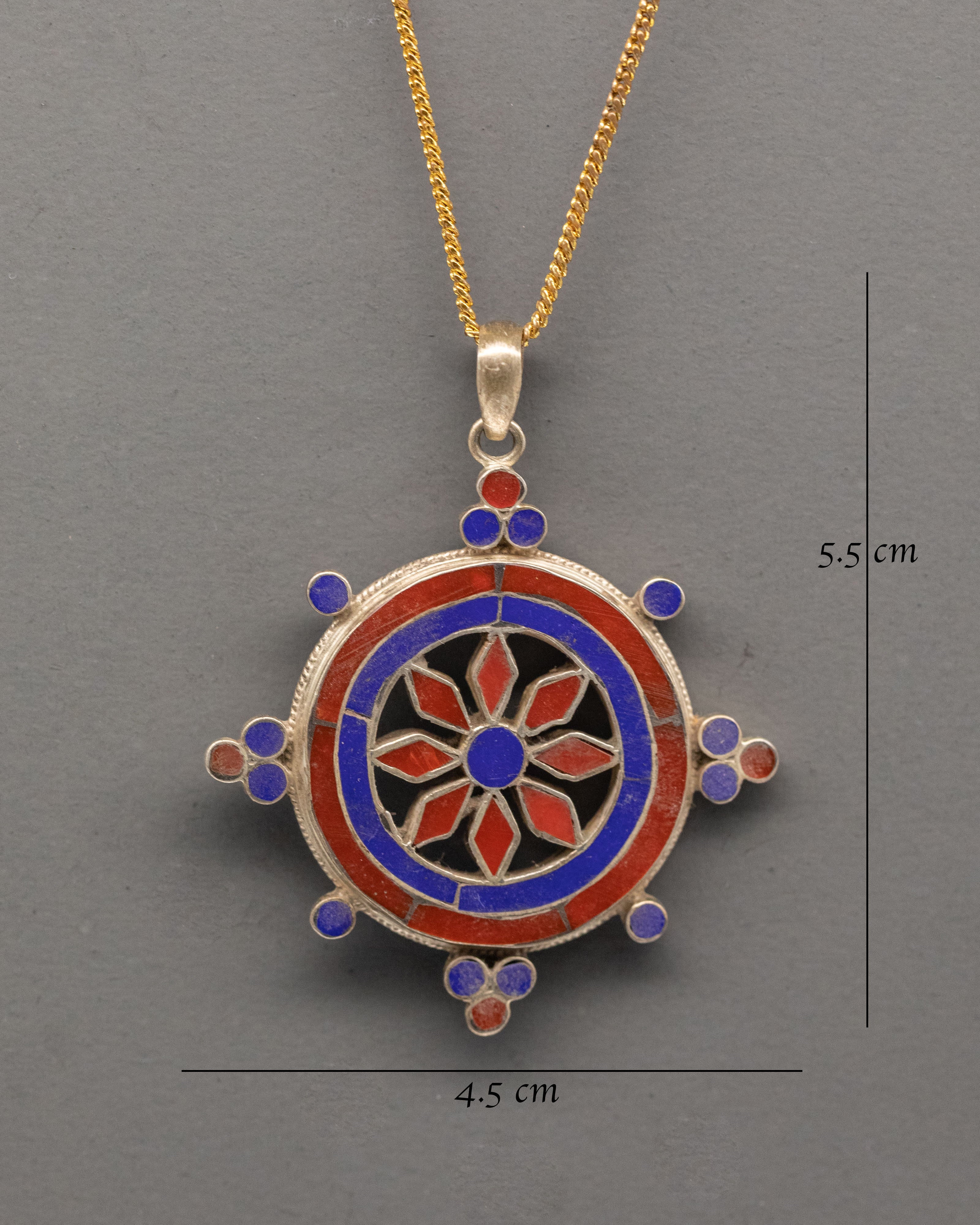 Handmade Tibetan Prayer Locket | Spiritual Symbol Locket