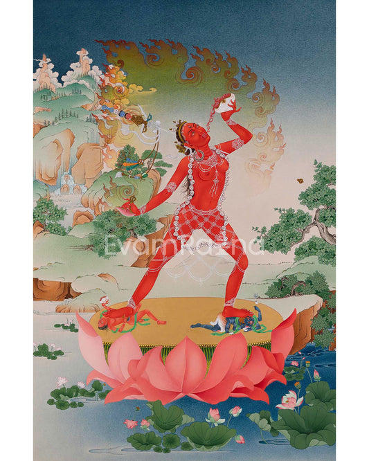 Vajrayogini Thangka Print