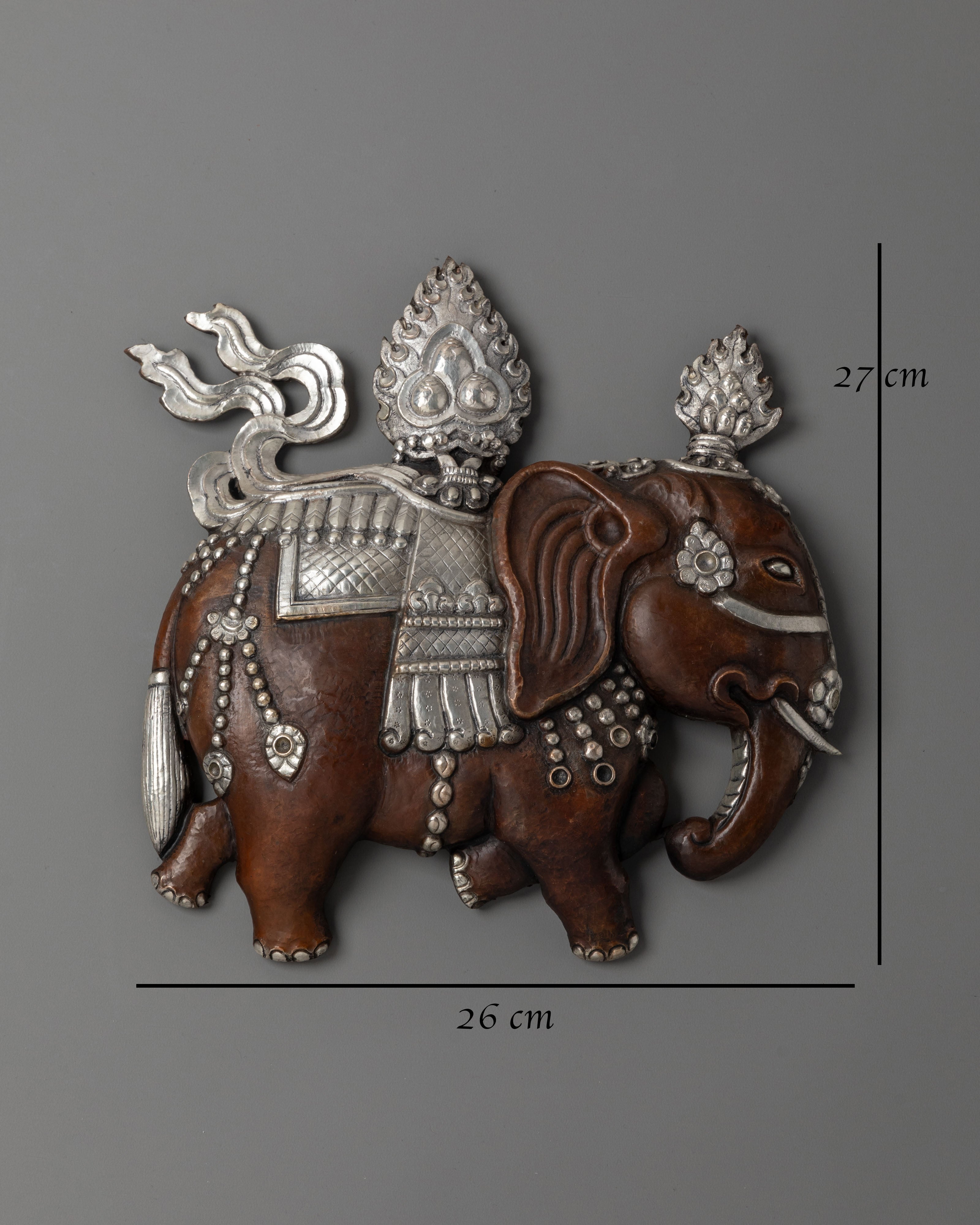 Handcrafted Elephant Wall Hanging