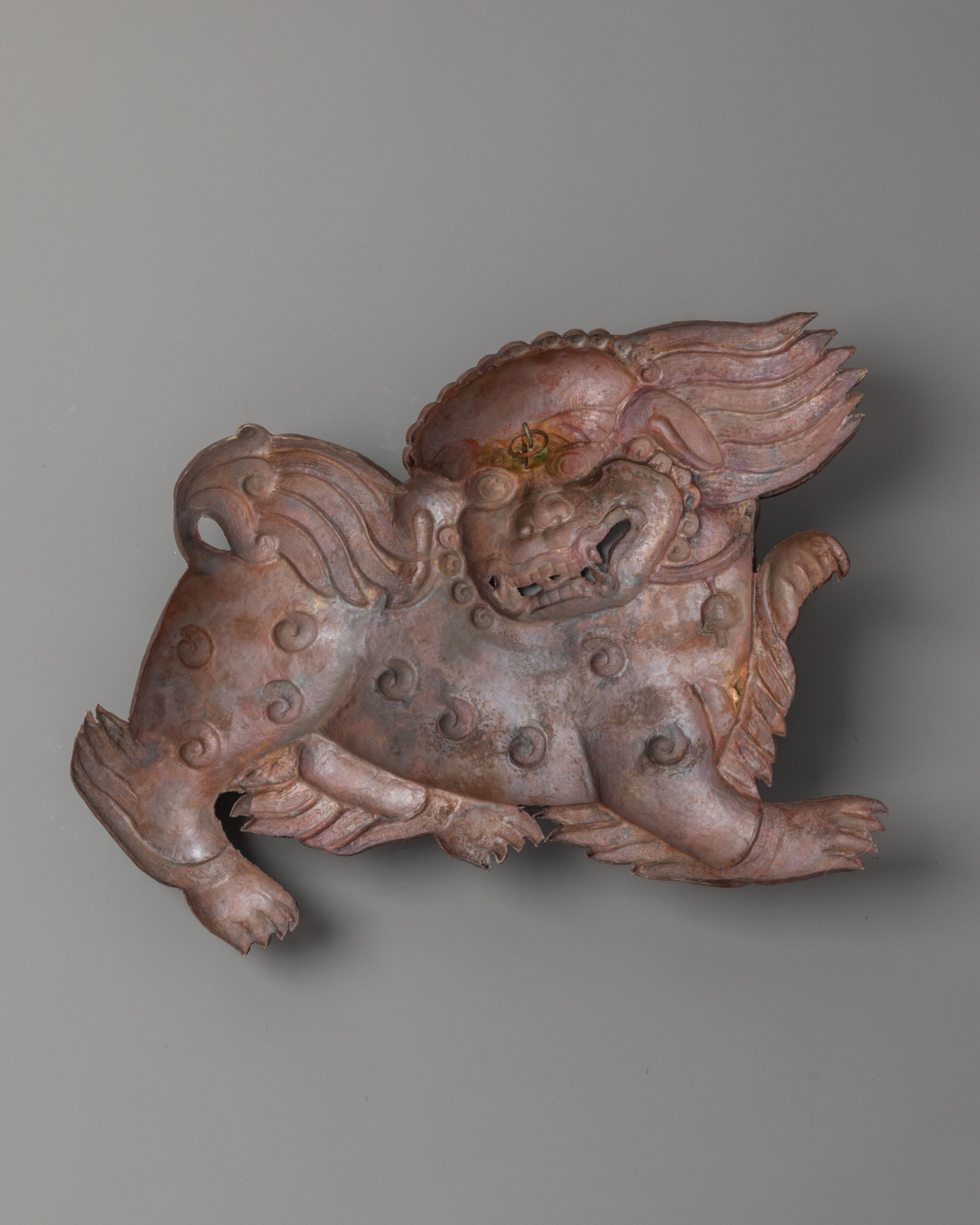 Handcrafted Wall Hanging for Decor | Snow Lion