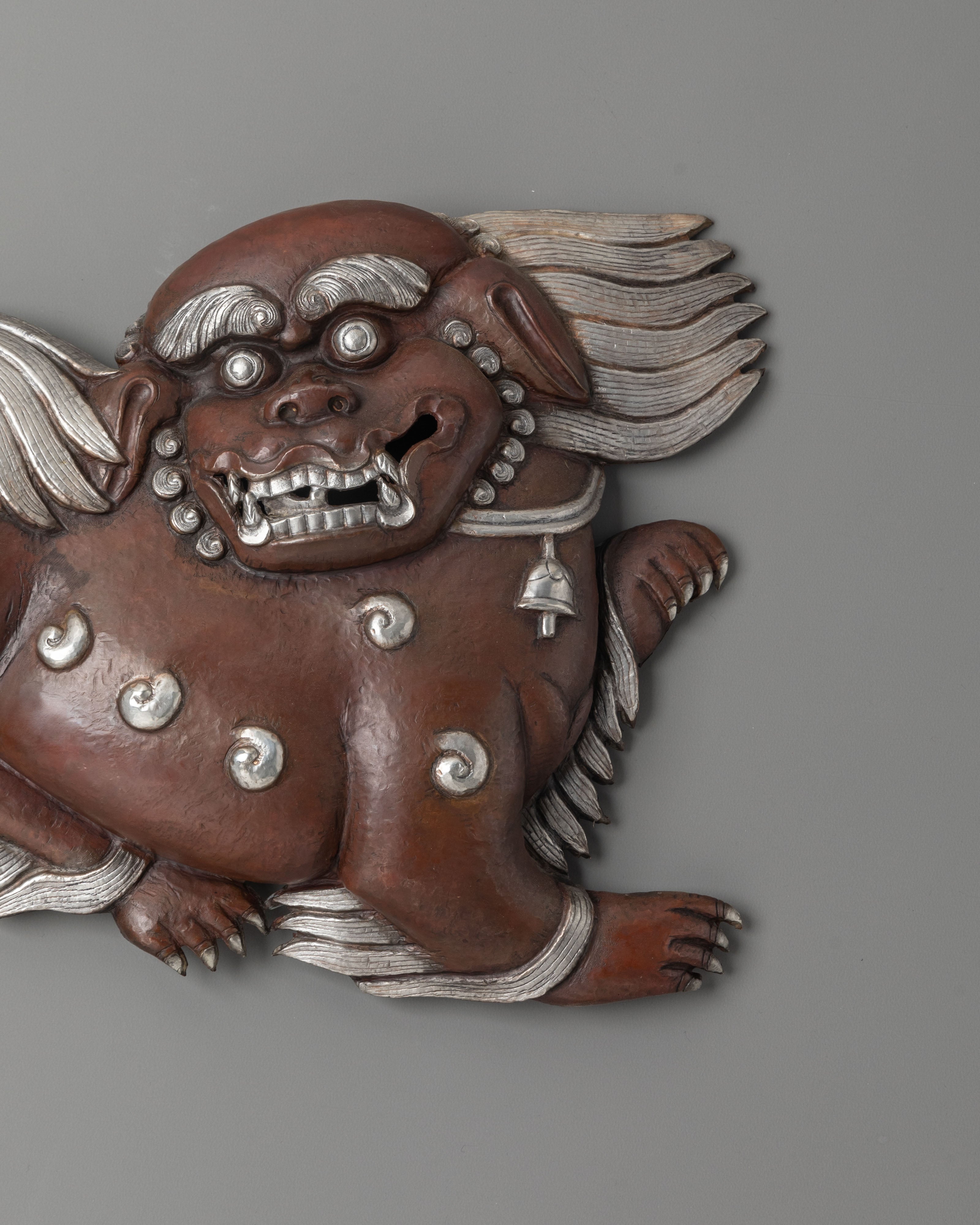 Handcrafted Wall Hanging for Decor | Snow Lion