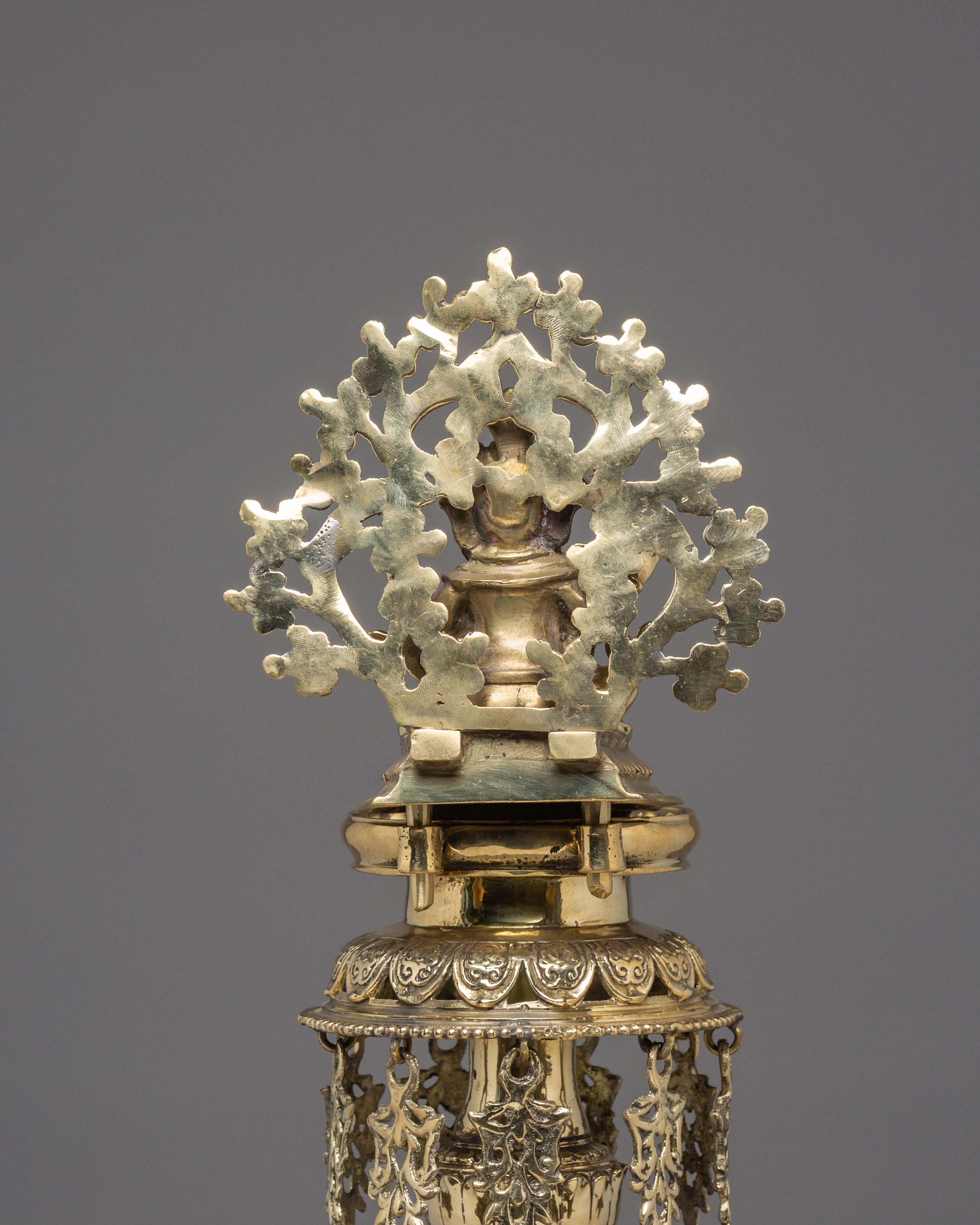 Handcrafted Panas of Ganesha and Kartikeya | Sacred Brass Oil Lamp Set