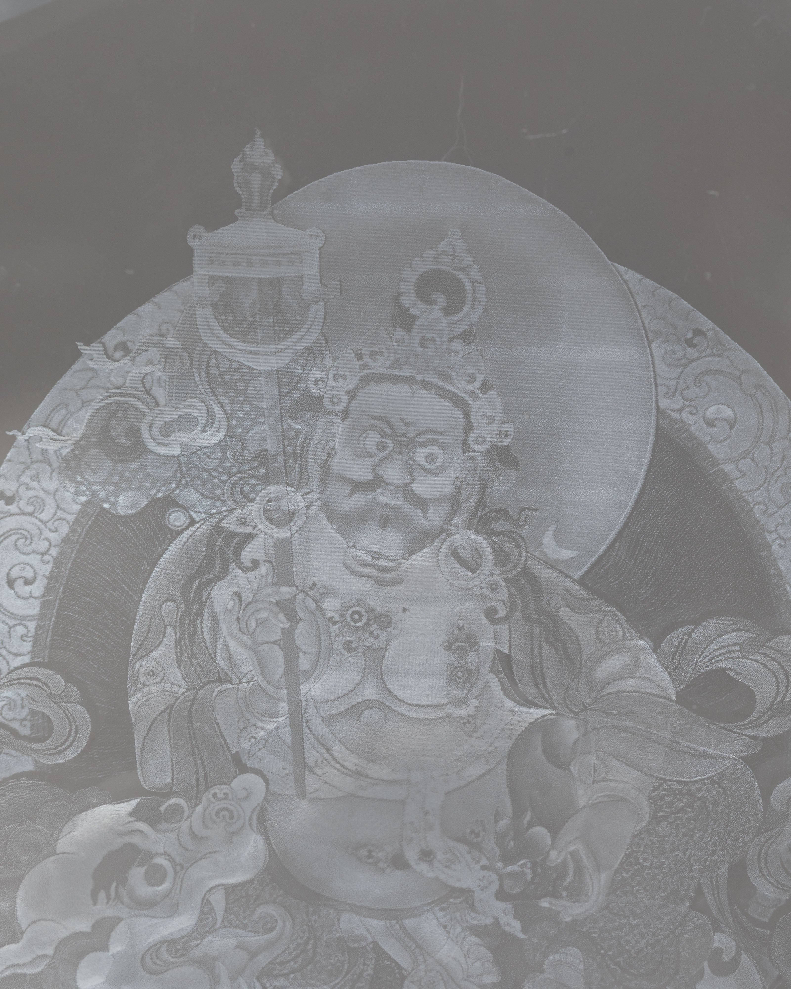 Namtoshe Glass Art | Illuminated Glass Sculpture with Wooden Base