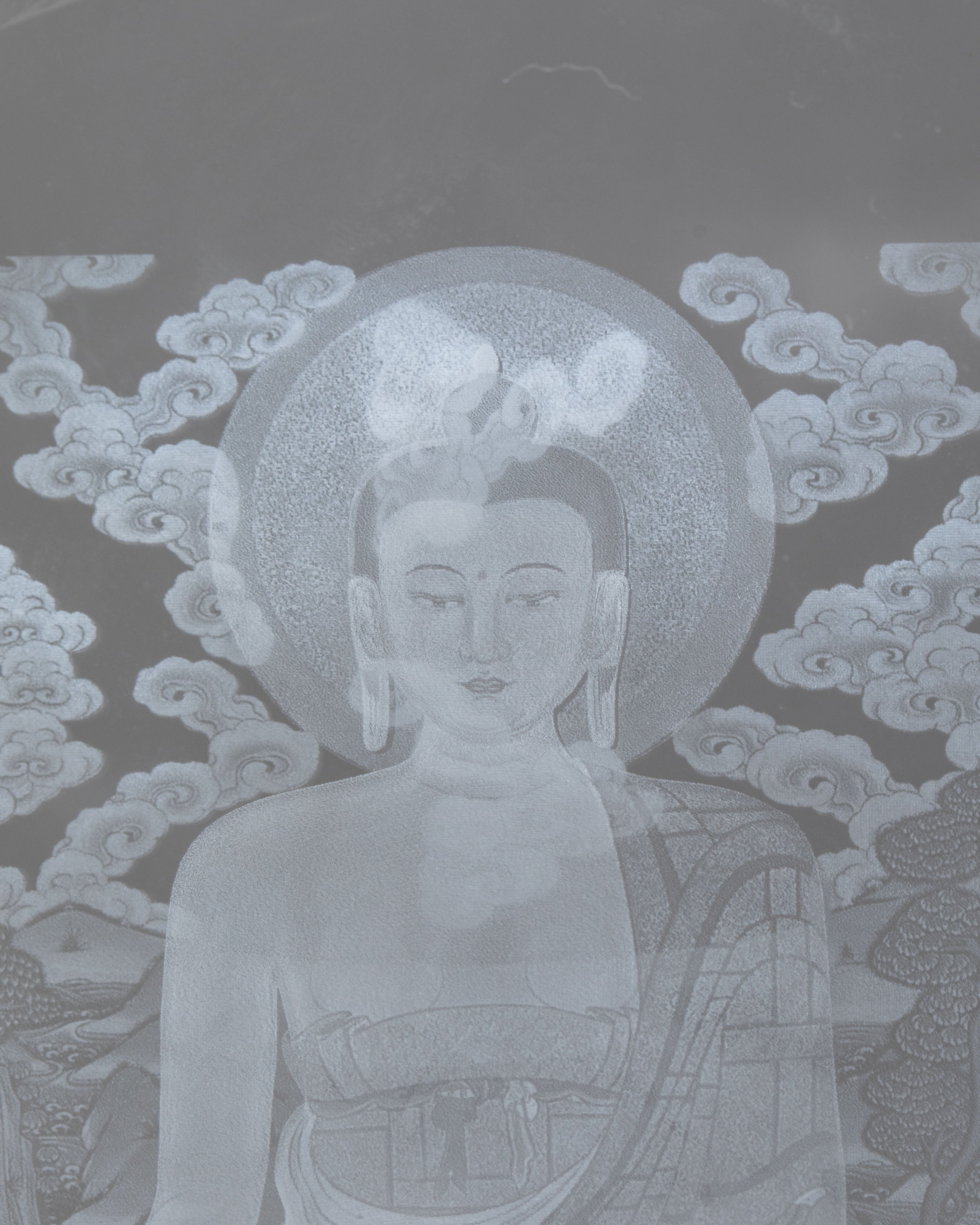 Glass Shakyamuni Buddha for Decor | Symbol of Wisdom