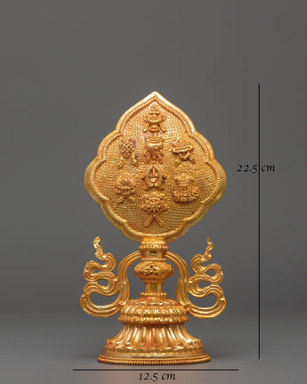 Eight Auspicious Symbol Sacred Tibetan Decor