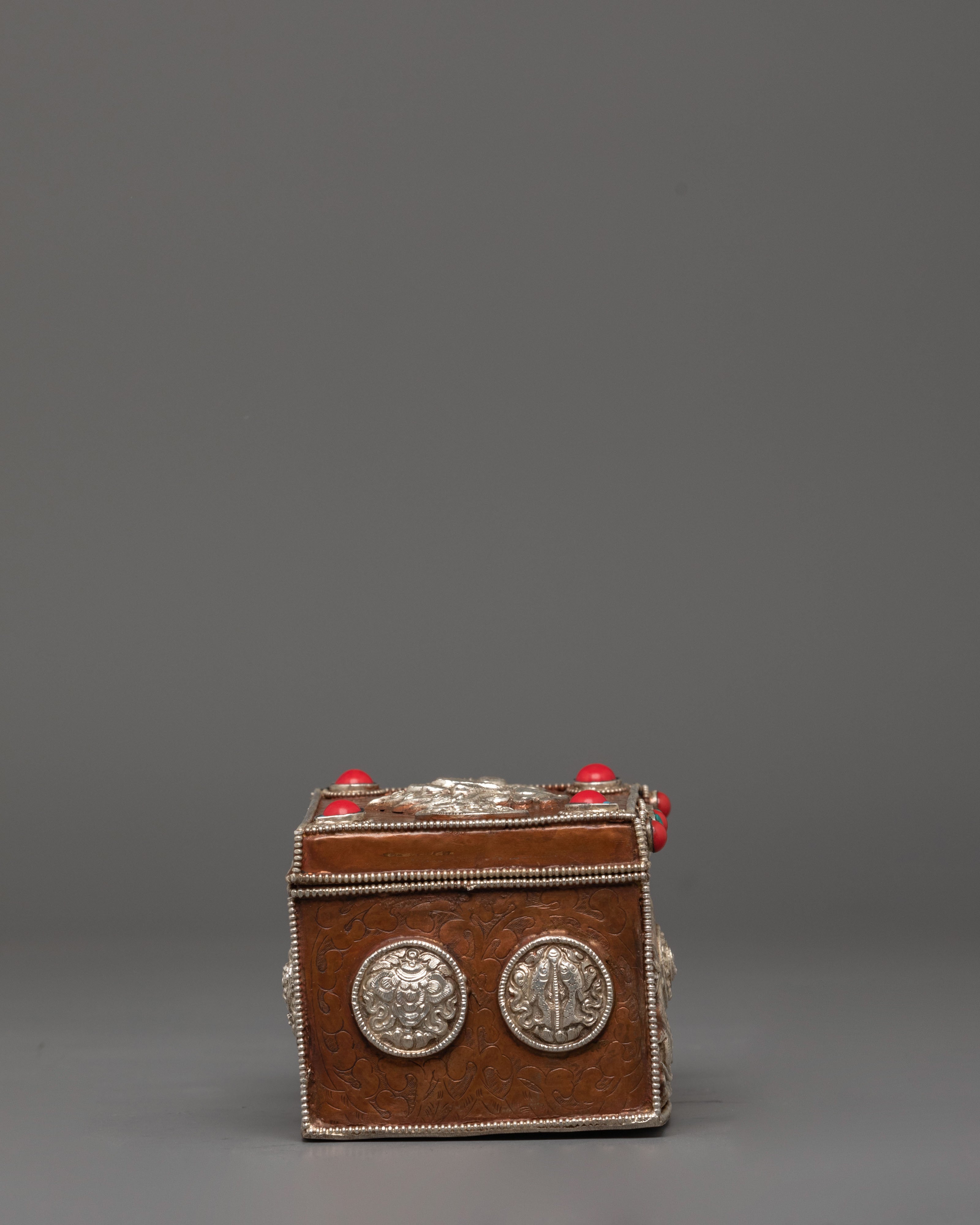 Tibetan Dharma Wheel Box | Wheel of Dharma