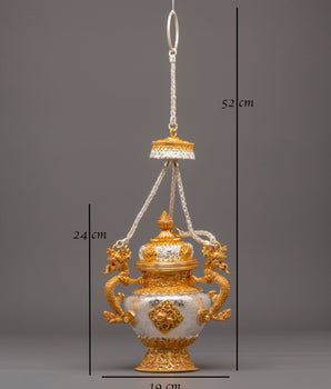 Tibetan Incense Burner Set | Symbol of Purification