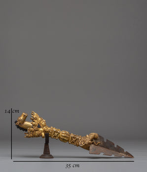 Traditional Ritual Dagger Phurba | Symbol of Transformation