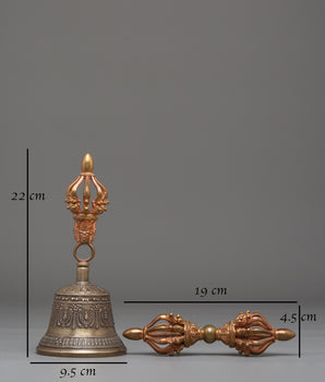 Tibetan Ritual Vajra and Bell | Sacred Tools for Spiritual Practice