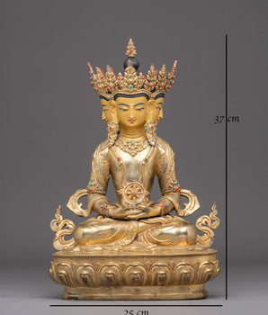 Vairochana Buddha Sculpture | Symbol of Enlightenment