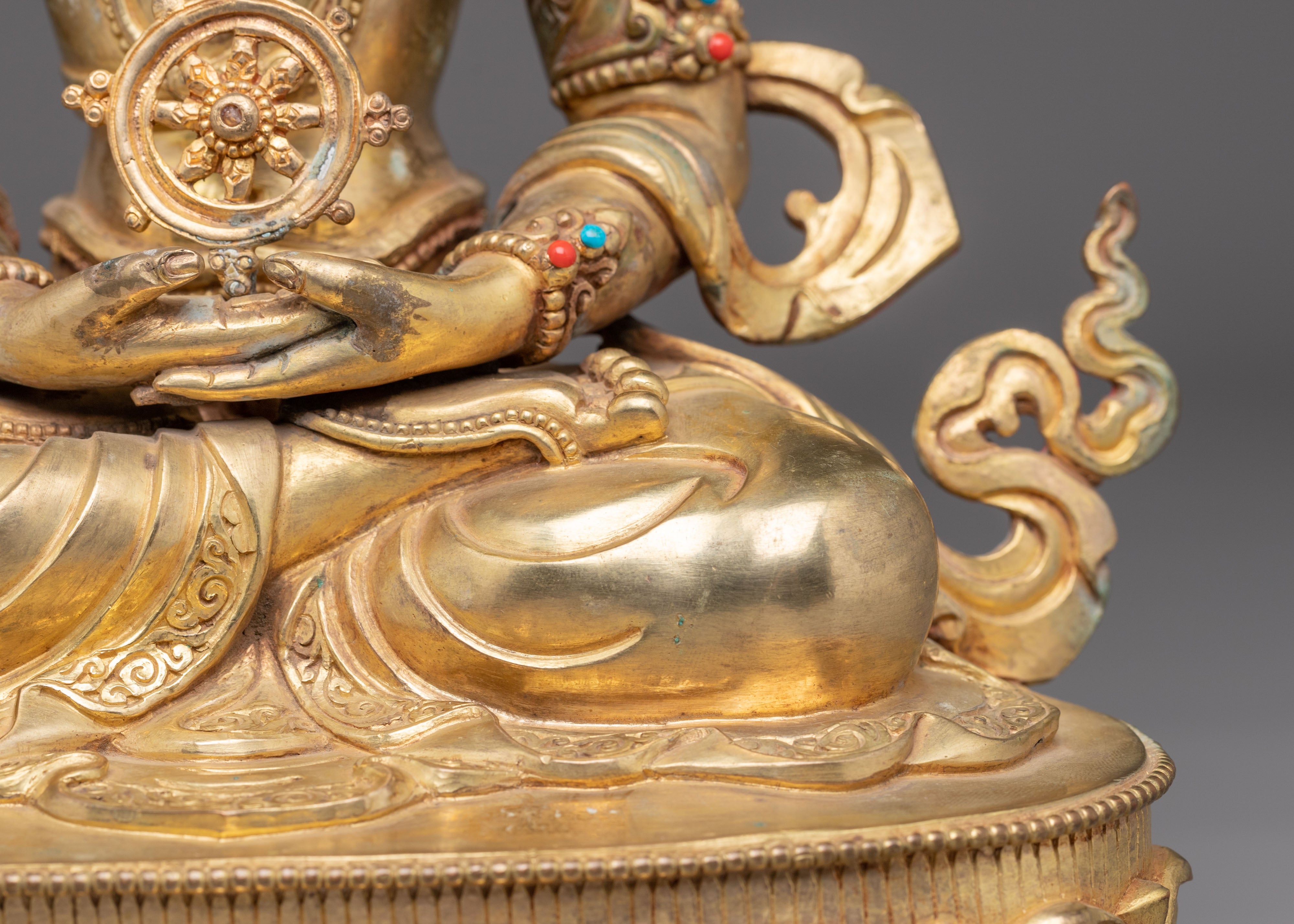 Vairochana Buddha Sculpture | Symbol of Enlightenment