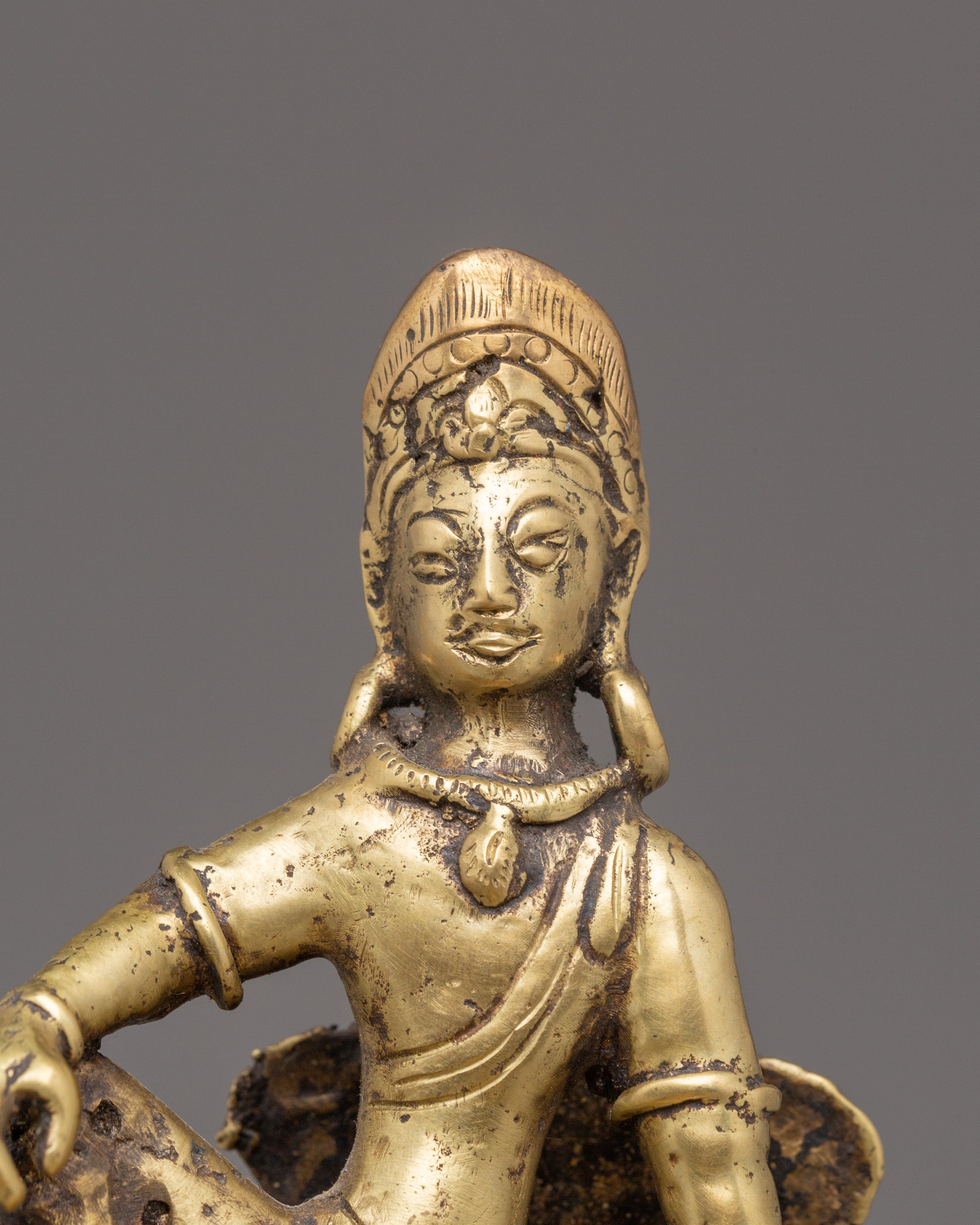 Handcrafted Tibetan Elephant Art with Indra | Symbol of Power