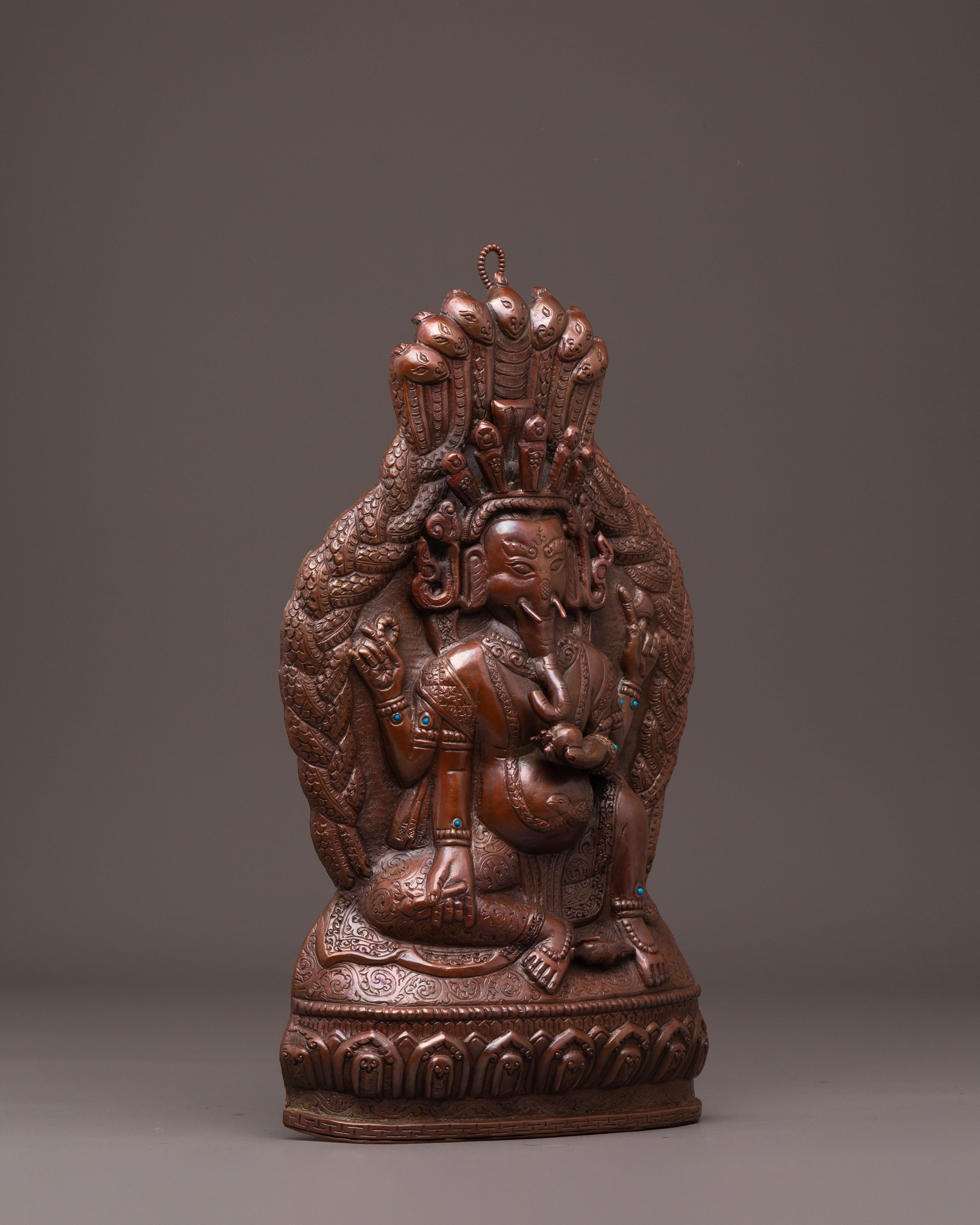 Ganesha Handcrafted Wall Hanging | Sacred Hindu Spiritual Art