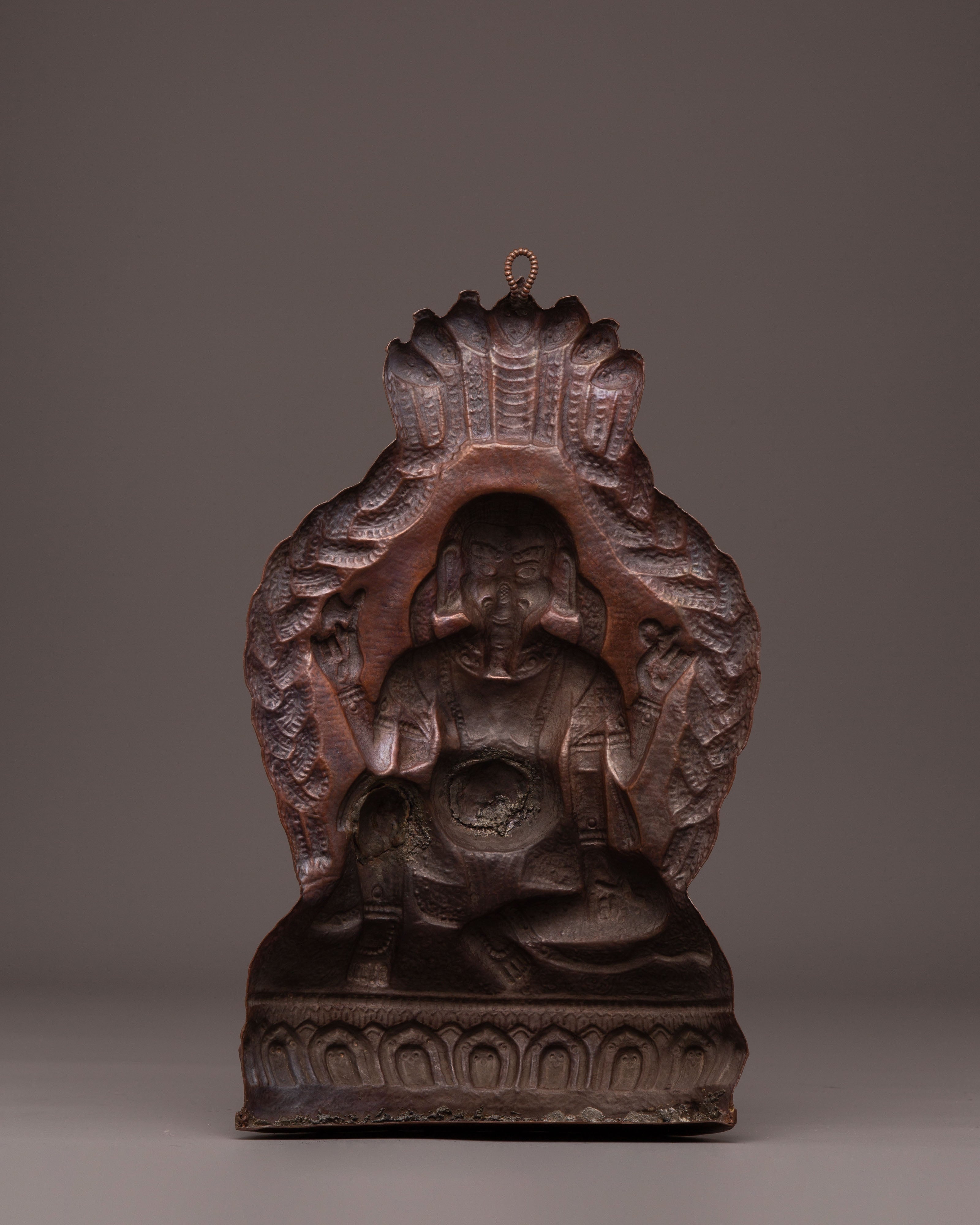 Ganesha Handcrafted Wall Hanging | Sacred Hindu Spiritual Art