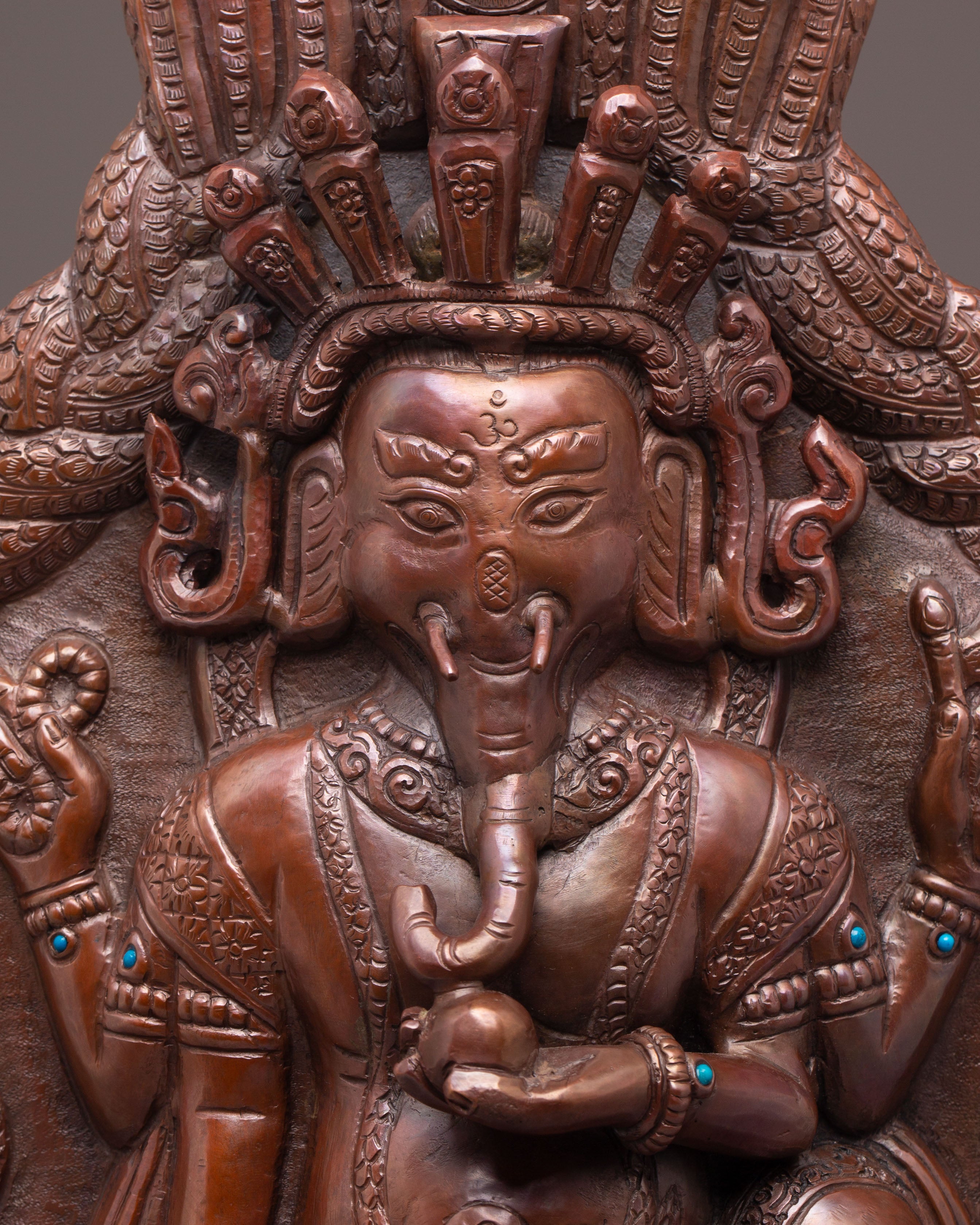 Ganesha Handcrafted Wall Hanging | Sacred Hindu Spiritual Art
