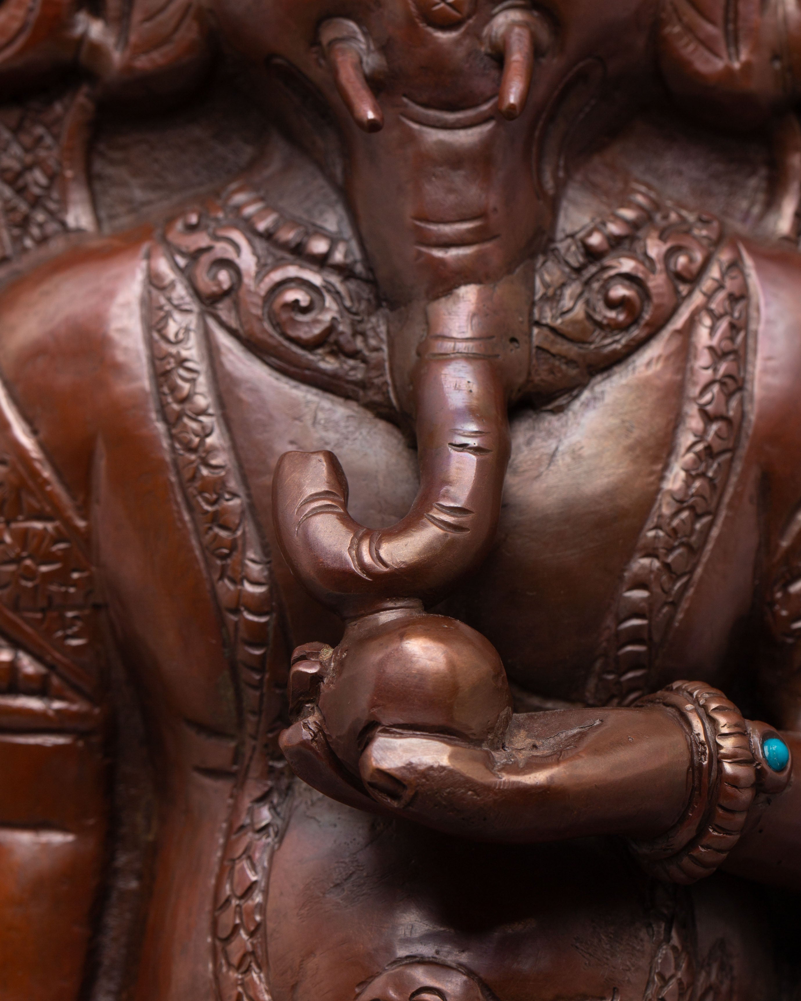Ganesha Handcrafted Wall Hanging | Sacred Hindu Spiritual Art