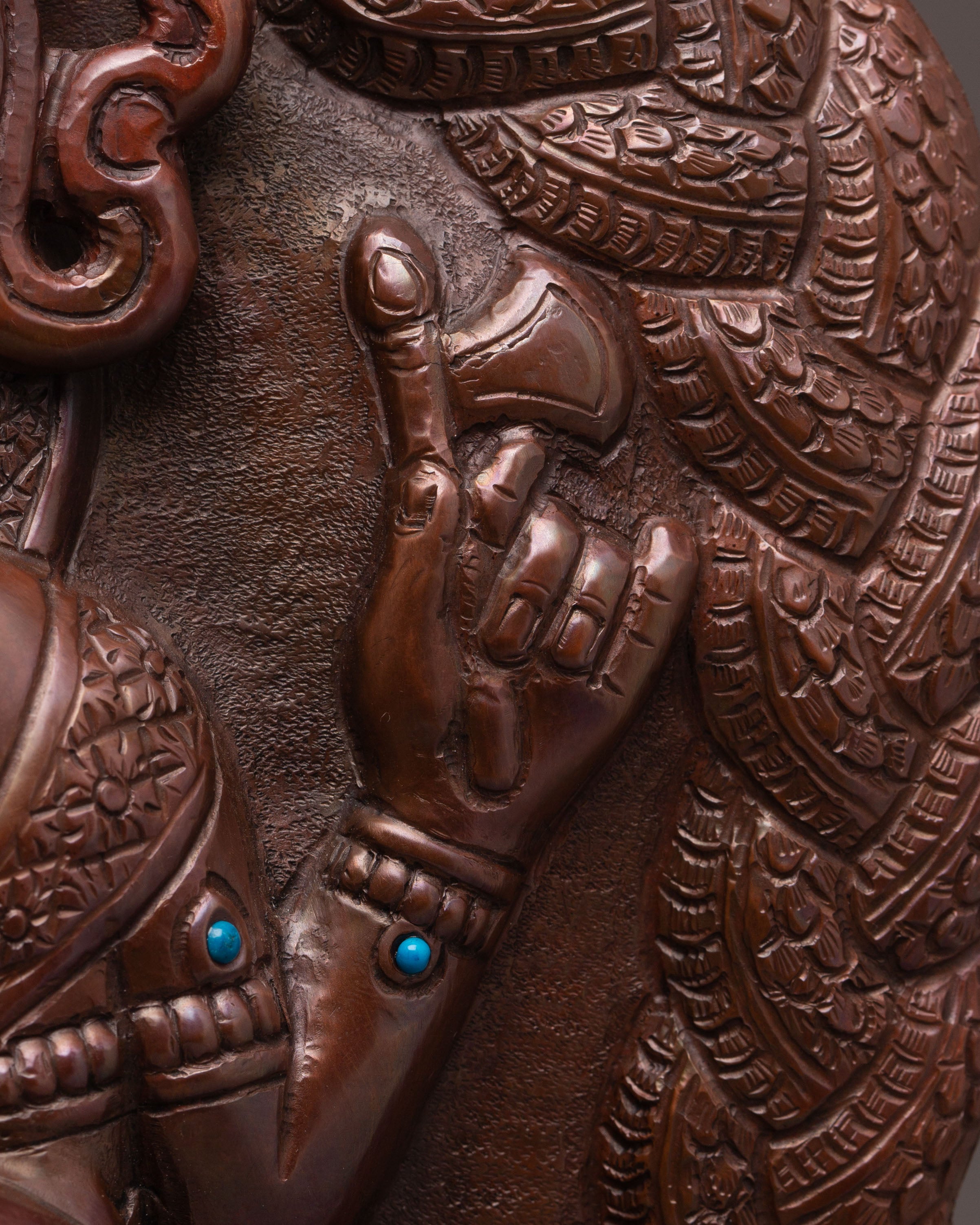 Ganesha Handcrafted Wall Hanging | Sacred Hindu Spiritual Art