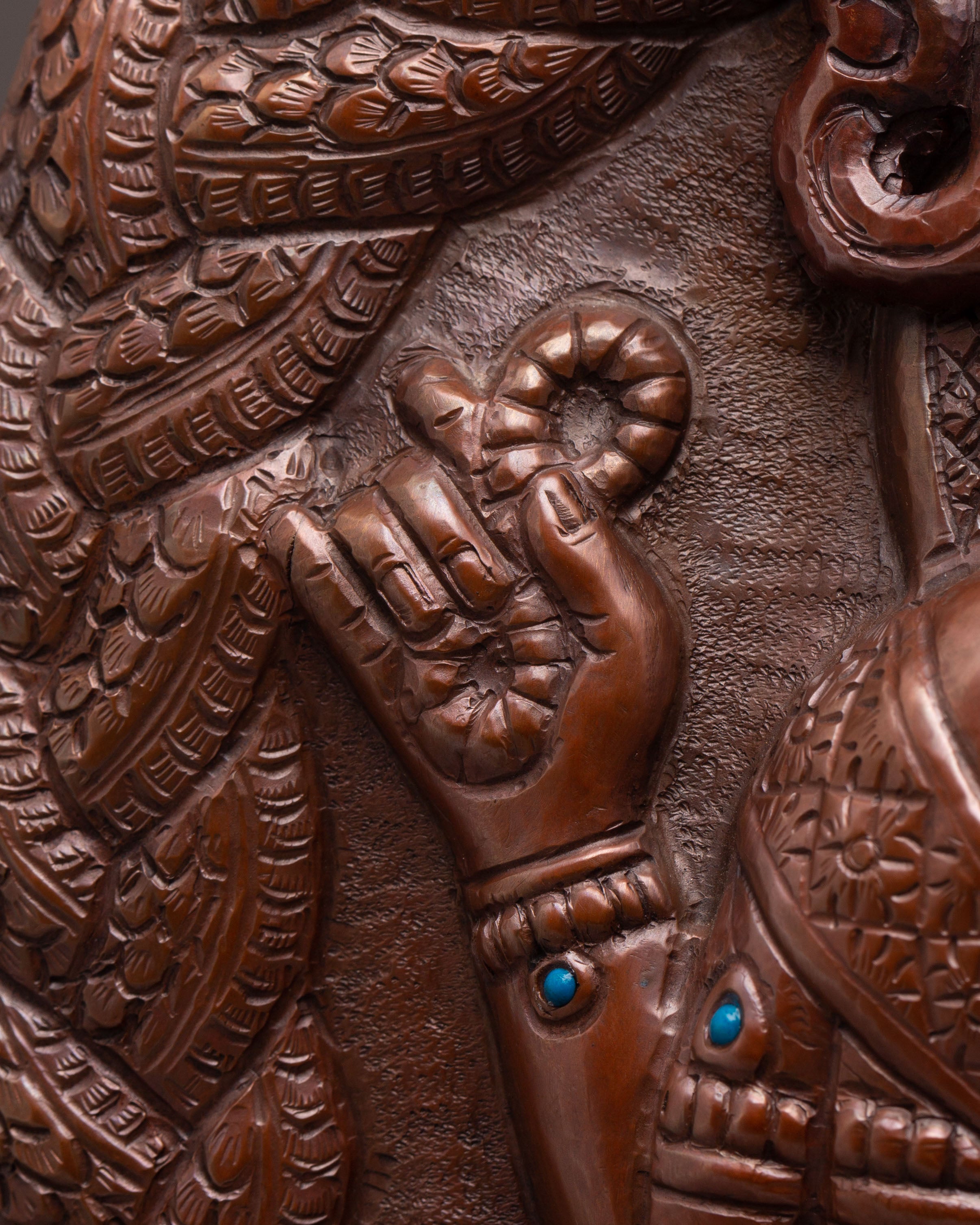 Ganesha Handcrafted Wall Hanging | Sacred Hindu Spiritual Art