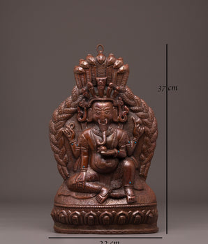 Ganesha Handcrafted Wall Hanging | Sacred Hindu Spiritual Art