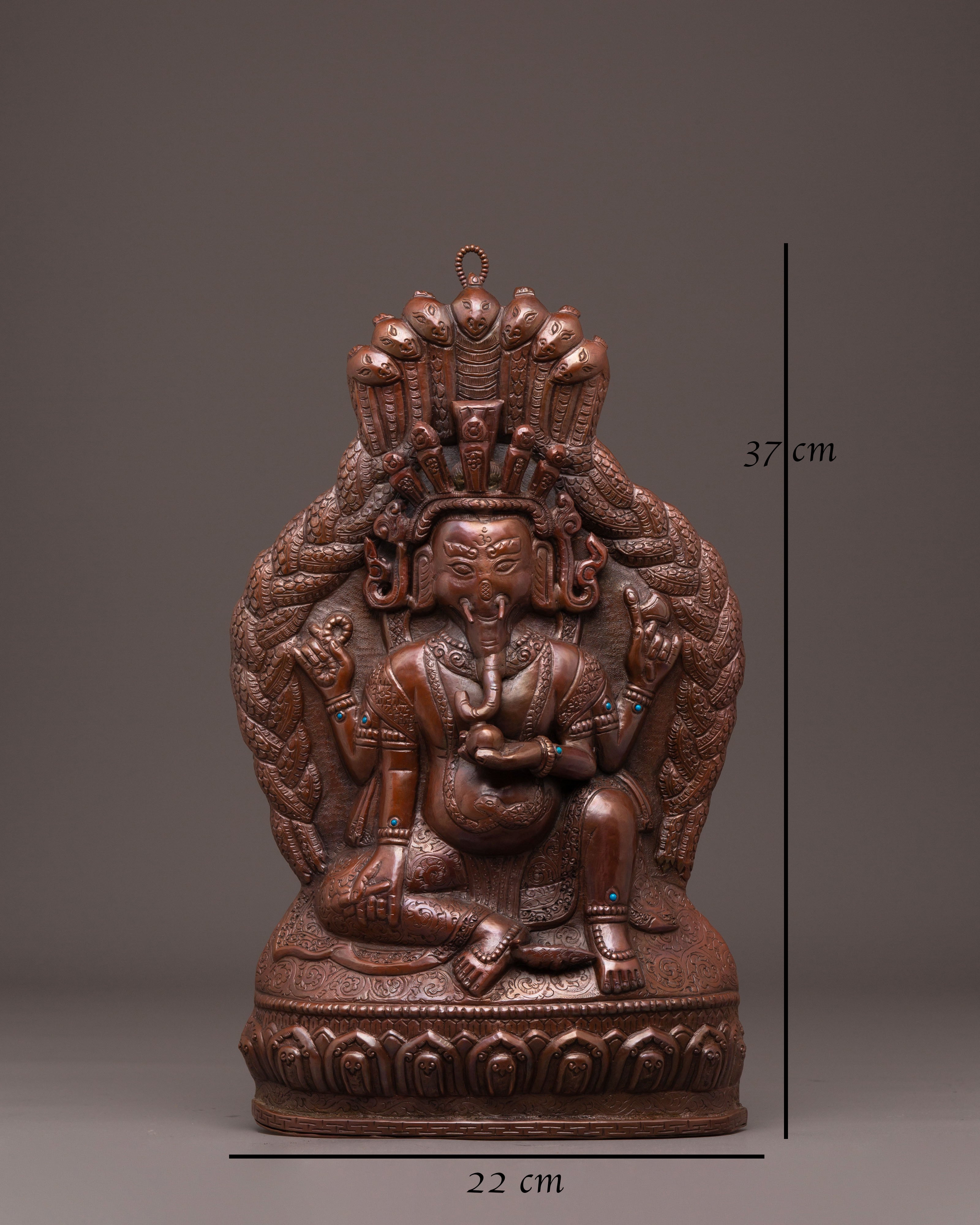 Ganesha Handcrafted Wall Hanging | Sacred Hindu Spiritual Art