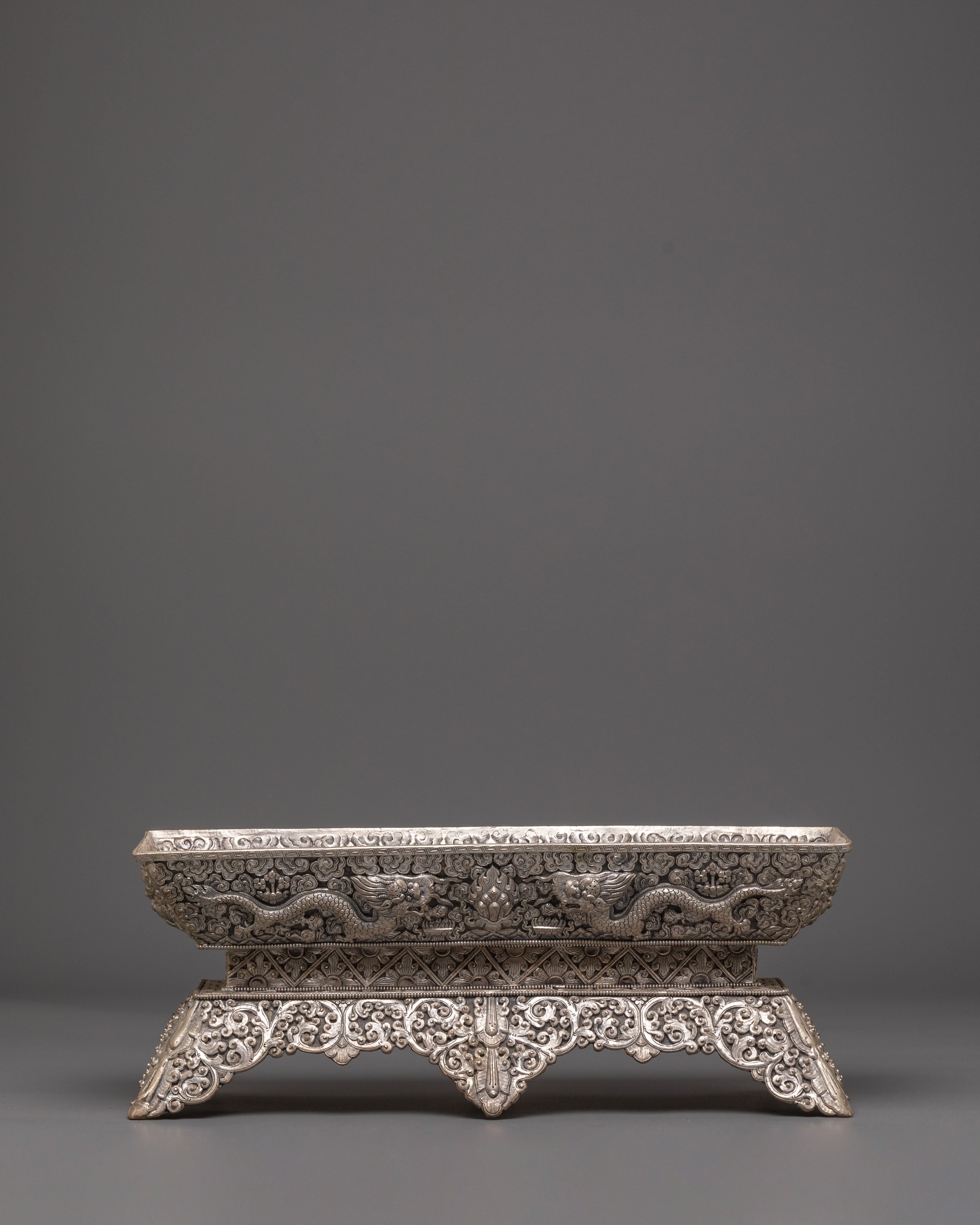 Tibetan  Handcrafted Incense Burner | Sacred Buddhist Altar Decor