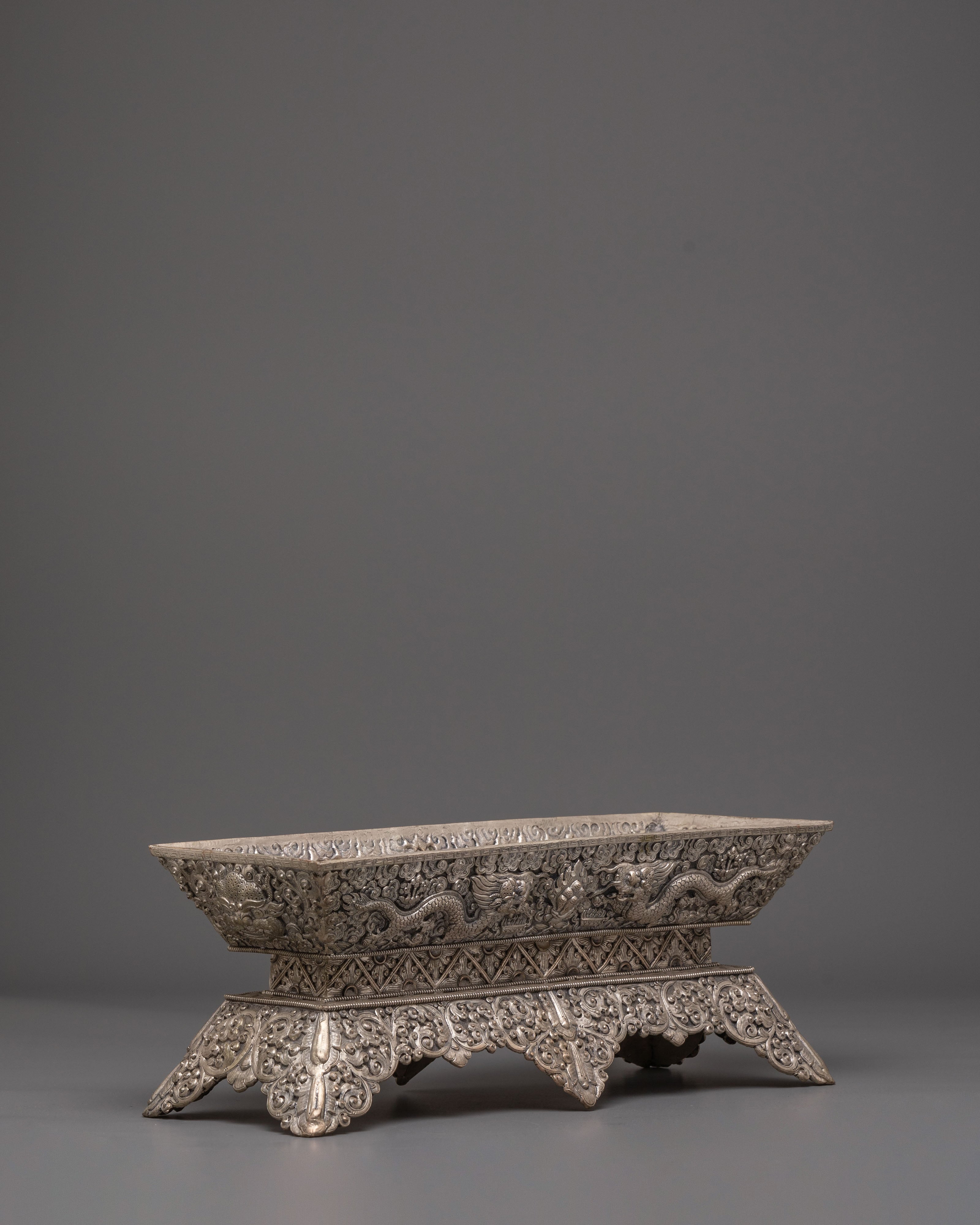 Tibetan  Handcrafted Incense Burner | Sacred Buddhist Altar Decor