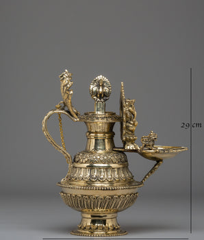 Sukunda Oil Lamp | Handcrafted Brass Ganesh Deepa