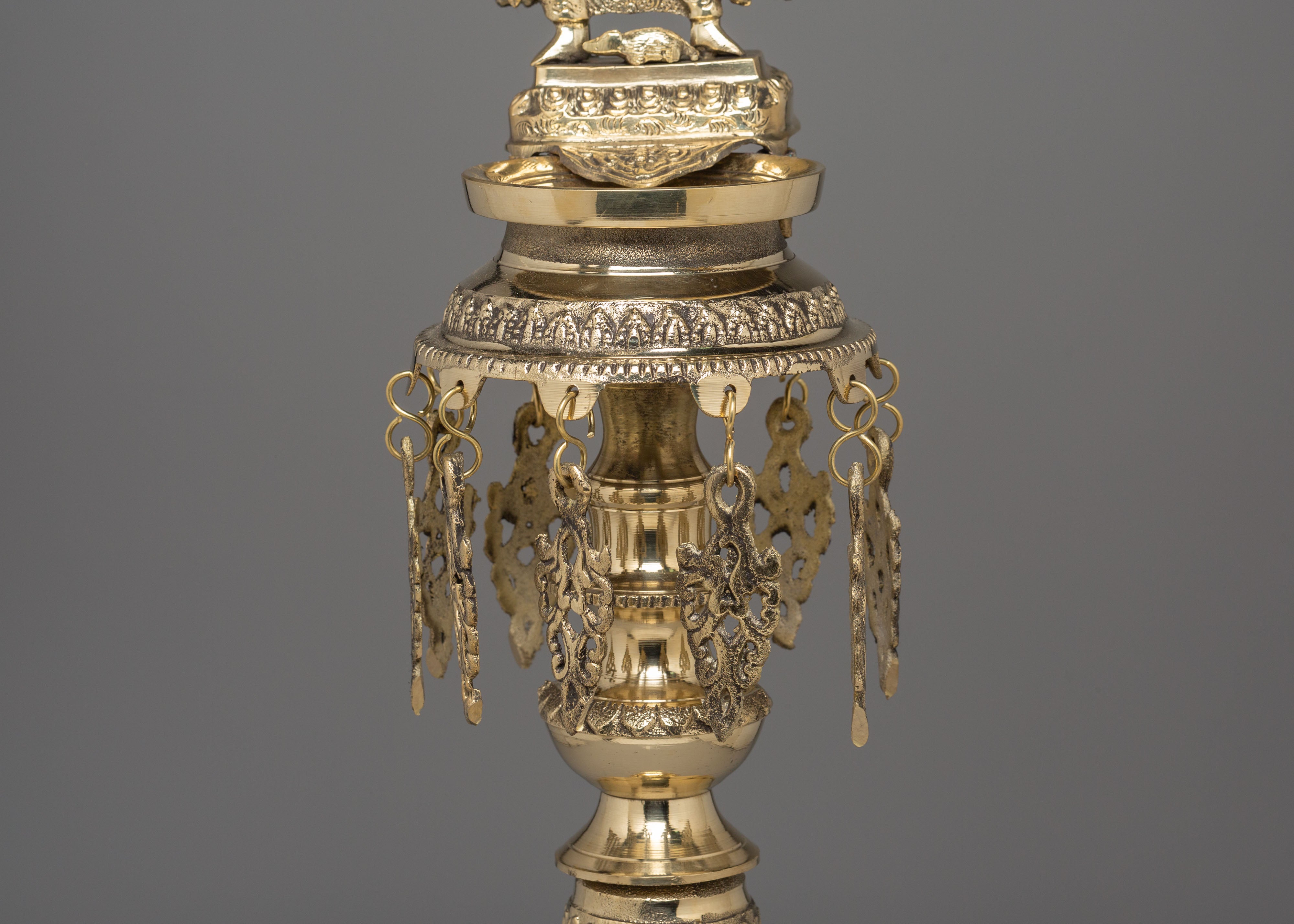 Oil Lamp Set for Ceremonies | Symbol of Wisdom