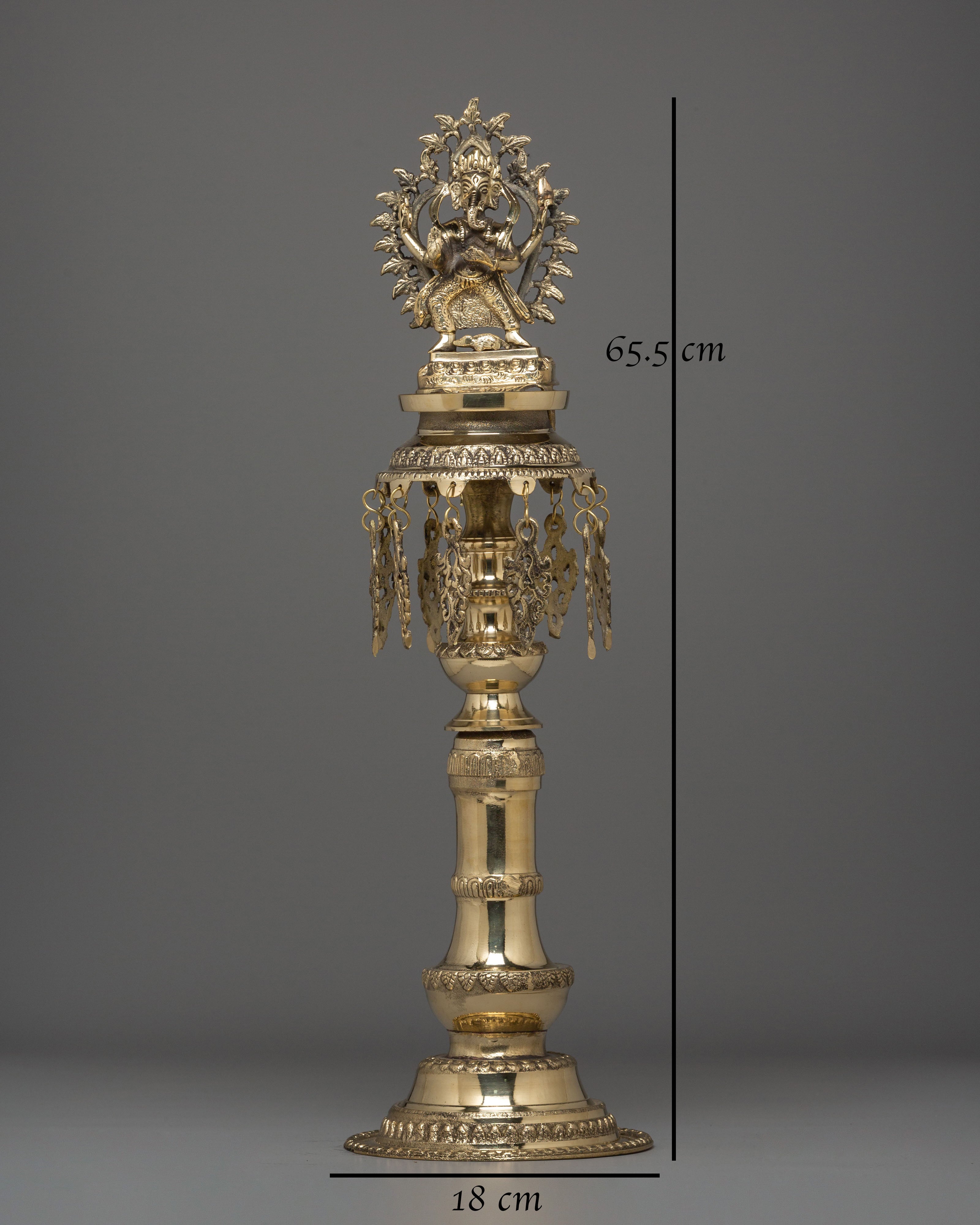 Oil Lamp Set for Ceremonies | Symbol of Wisdom