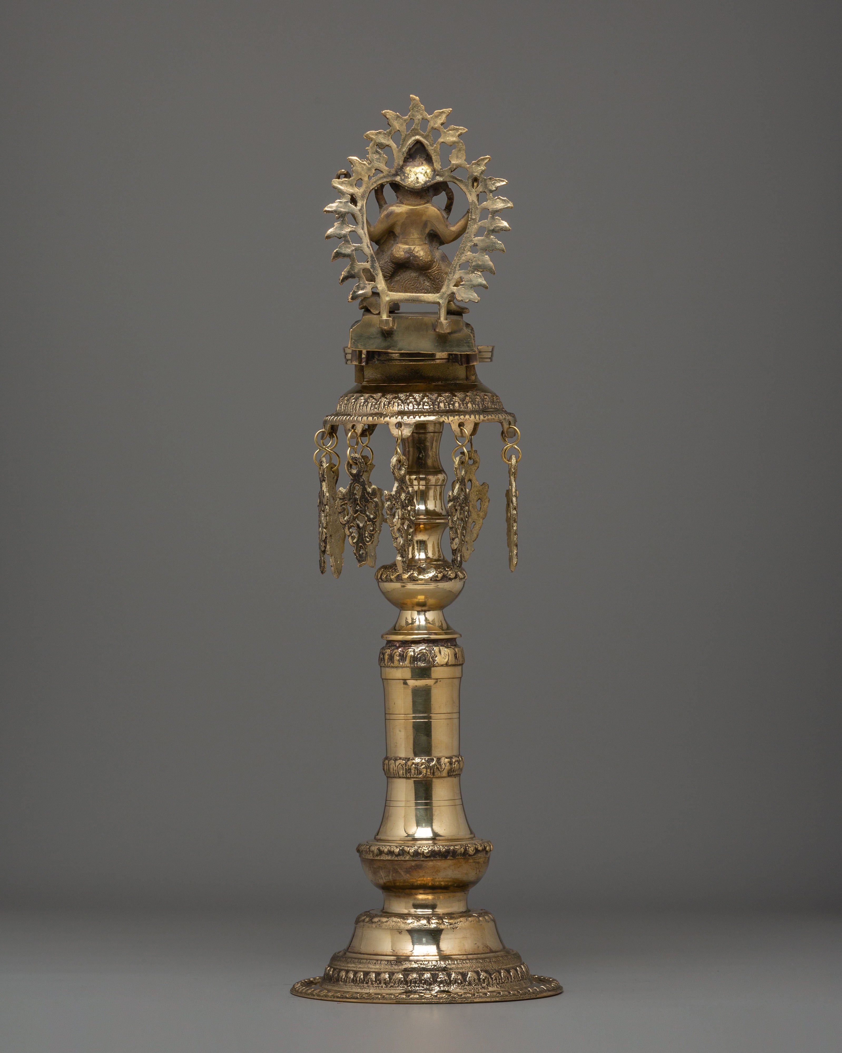 Oil Lamp Set for Ceremonies | Symbol of Wisdom