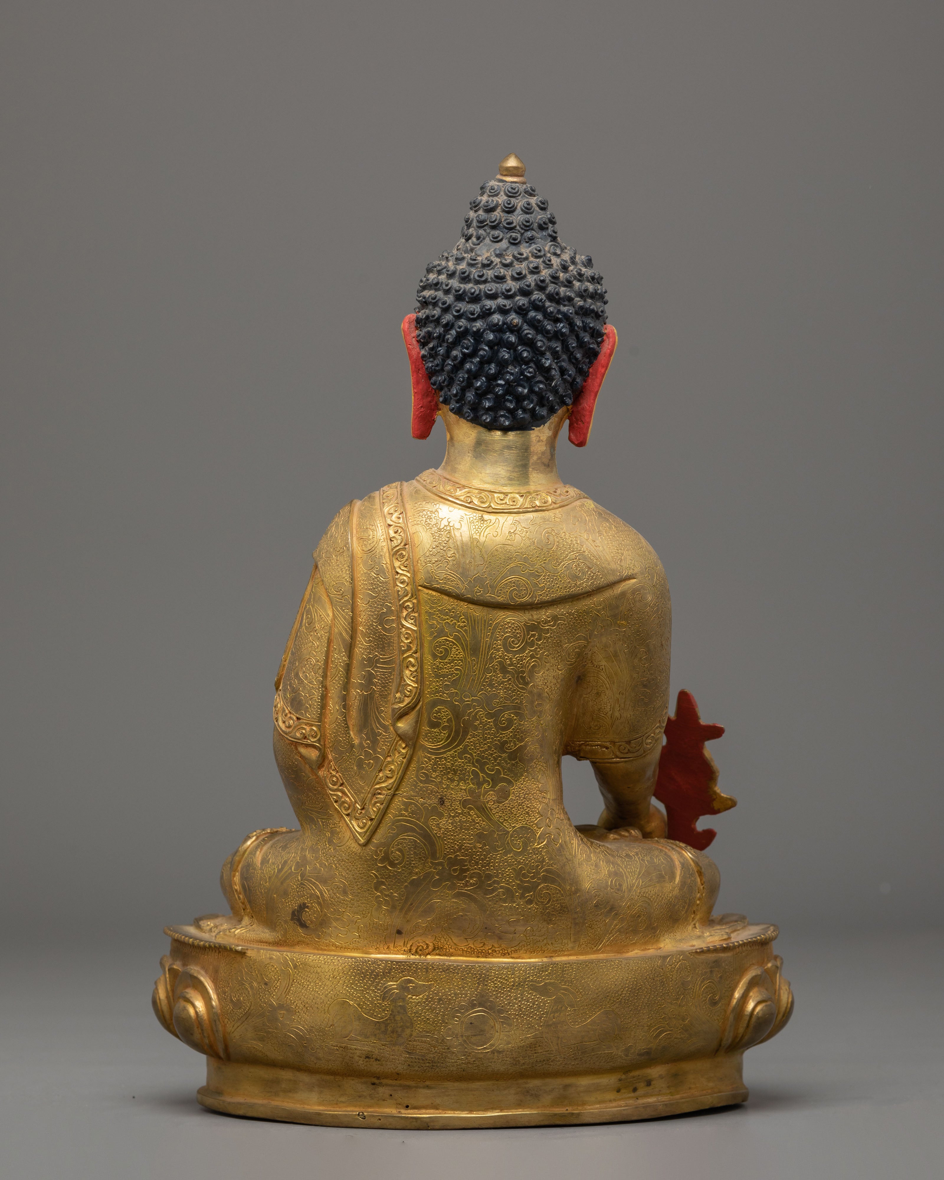 Sacred Supreme Healing Buddha Statue | Medicine Buddha Sculpture