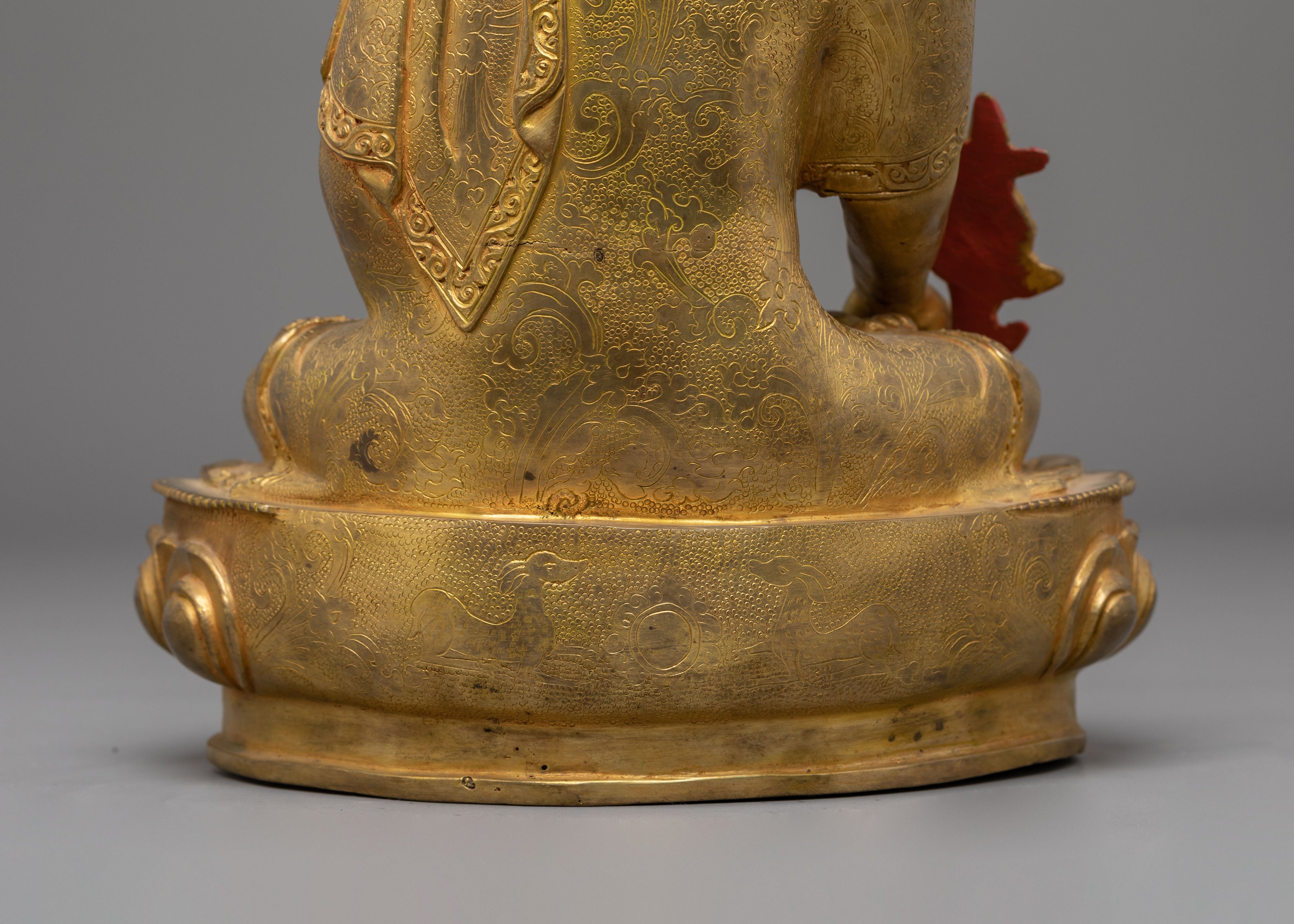 Sacred Supreme Healing Buddha Statue | Medicine Buddha Sculpture
