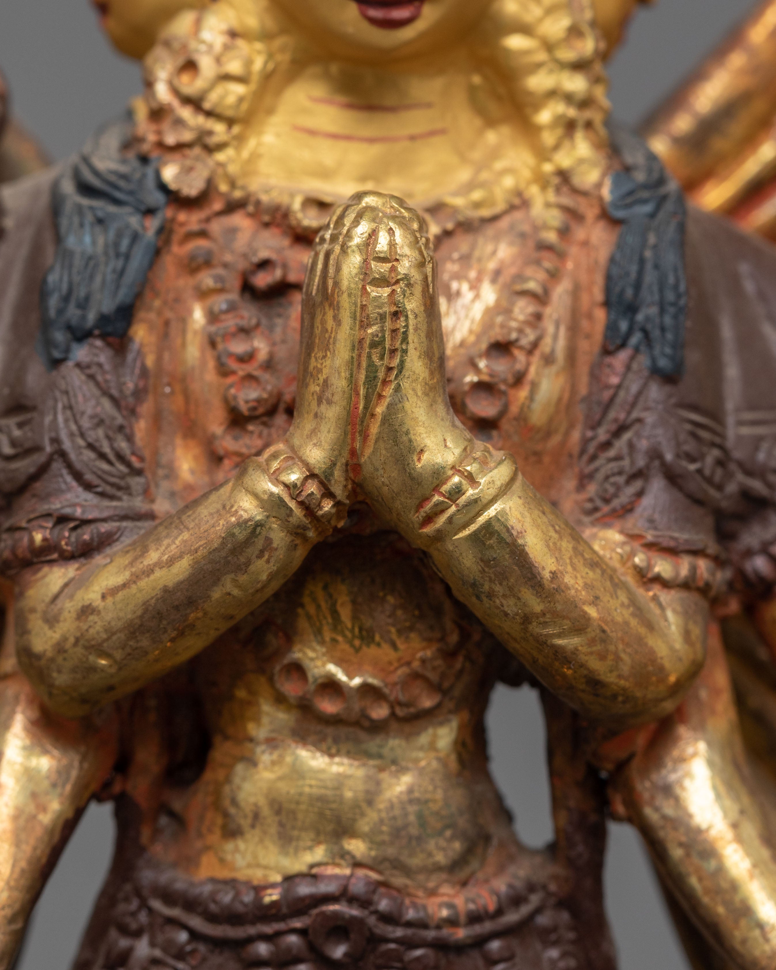 Nepalese Thousand Armed Chenrezig Statue | Avalokiteshvara Buddhist Art