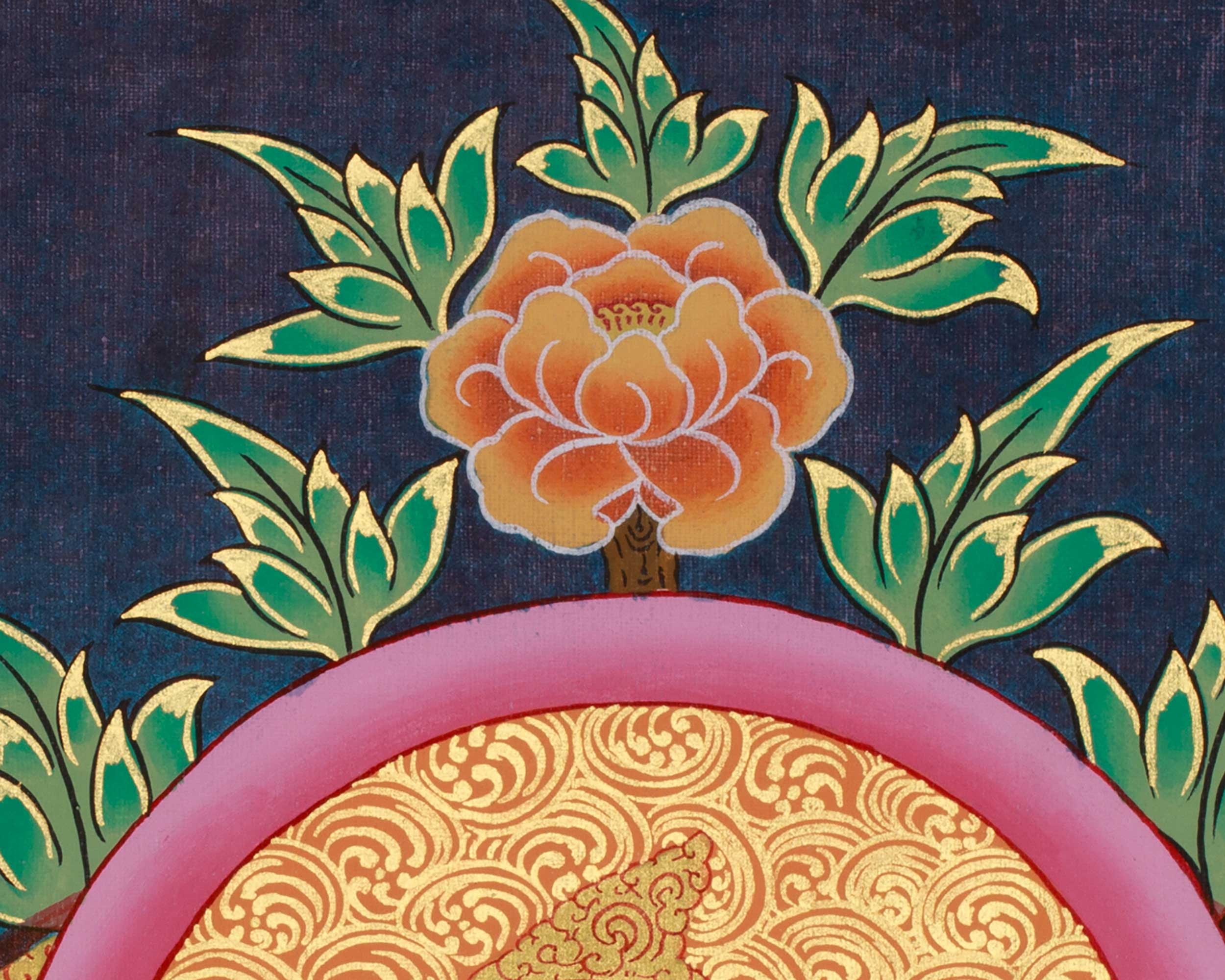 Tibetan Green Tara Art | Shyama Tara | Meditation Altar