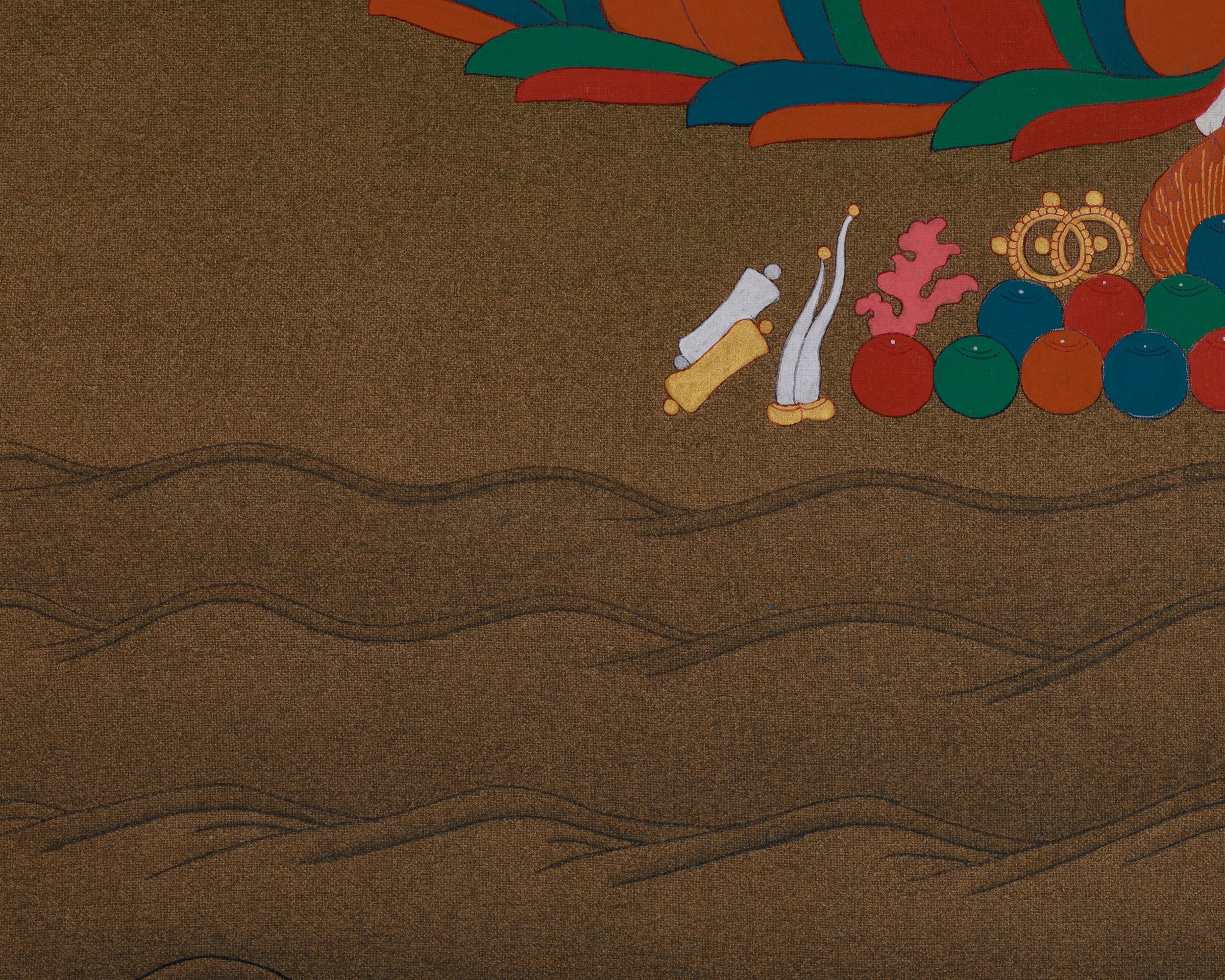 Medicine Buddha Sacred Art | A Masterpiece of Divine Healing and Spiritual Protection