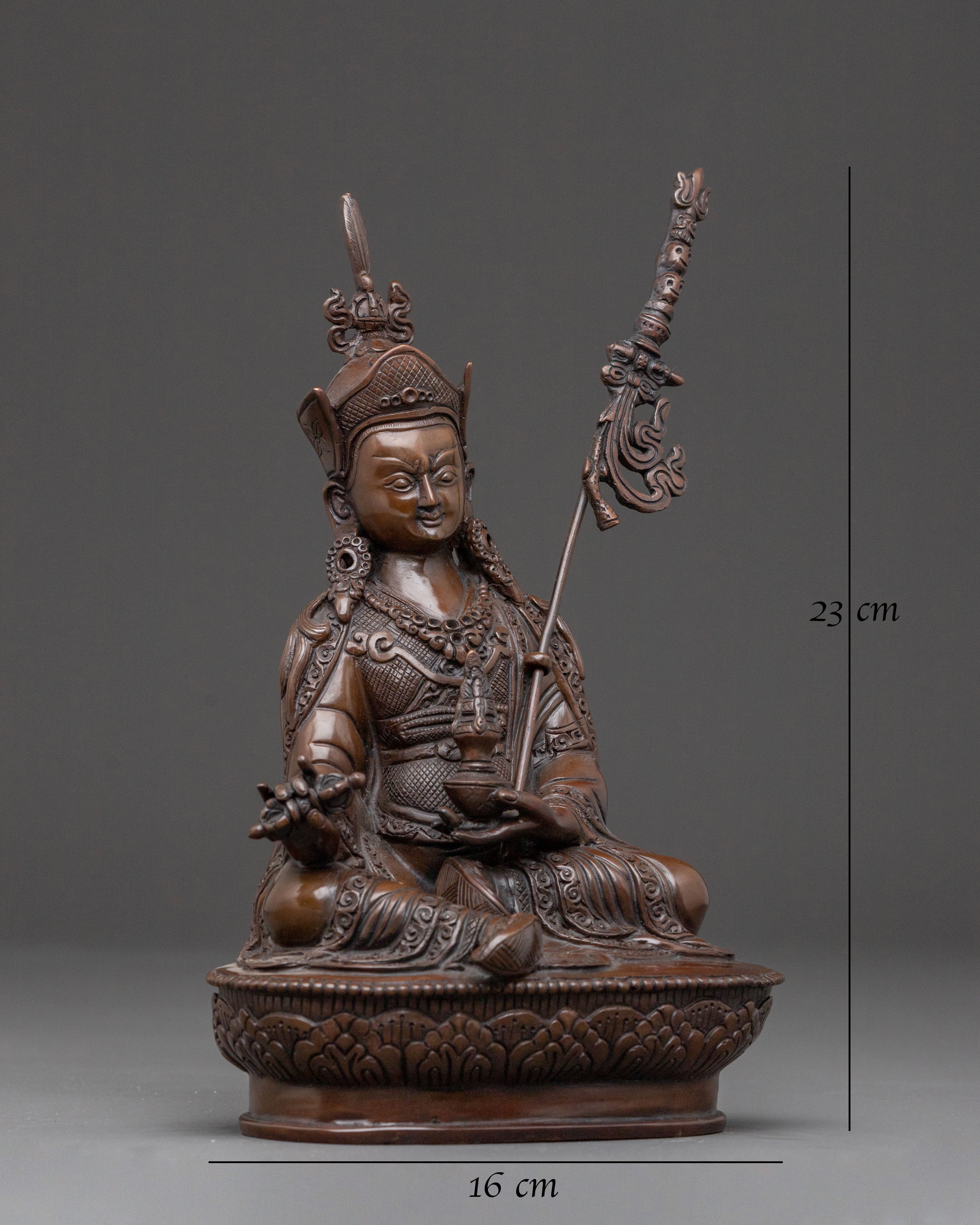 Guru Rinpoche Statue: Awakened Master