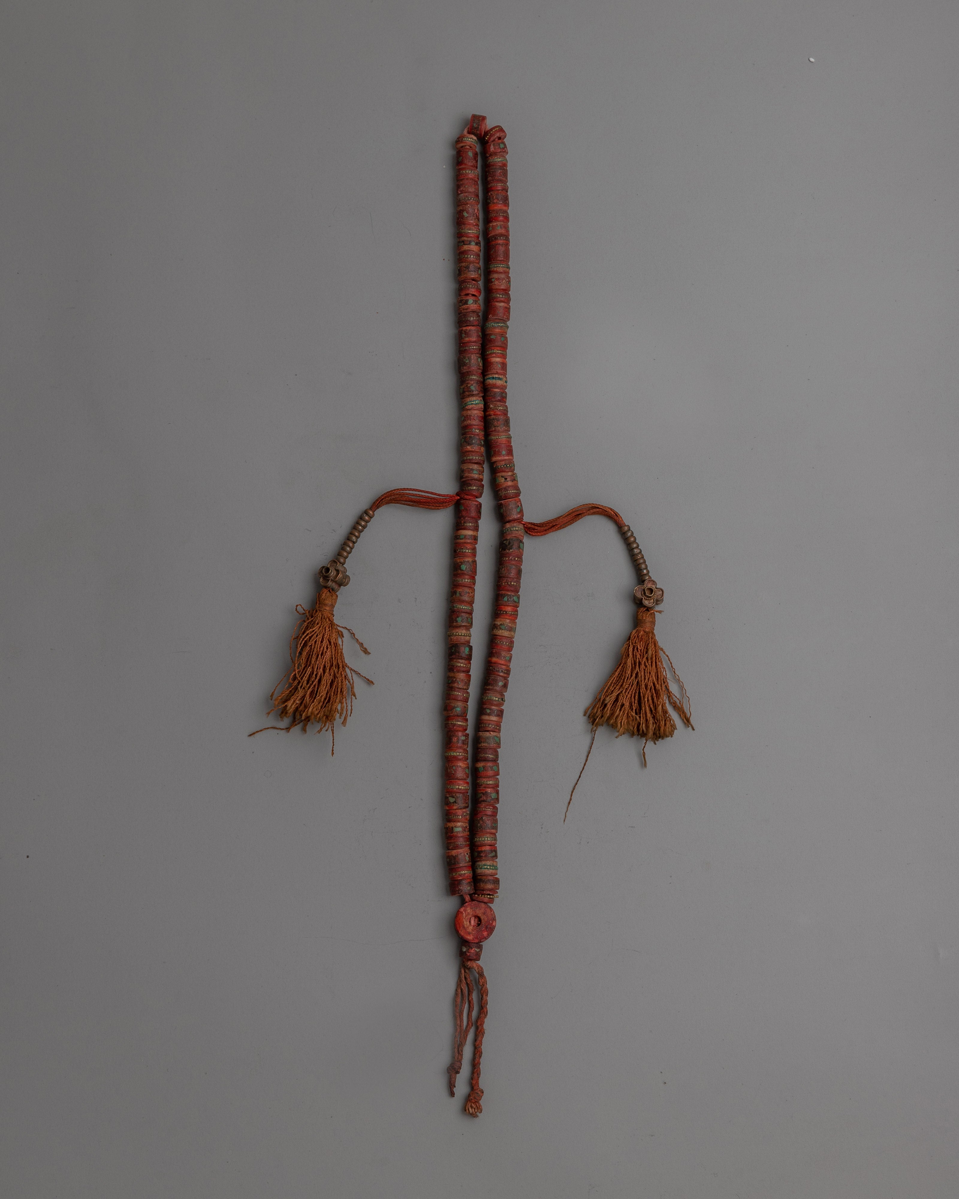 Tibetan Bone Mala Beads | Handmade Prayer Accessories for Inner Peace