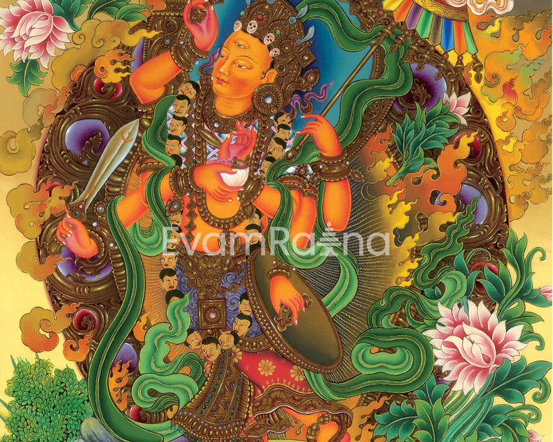 Indrani Thangka Print | Indrayani | Spiritual Gifts