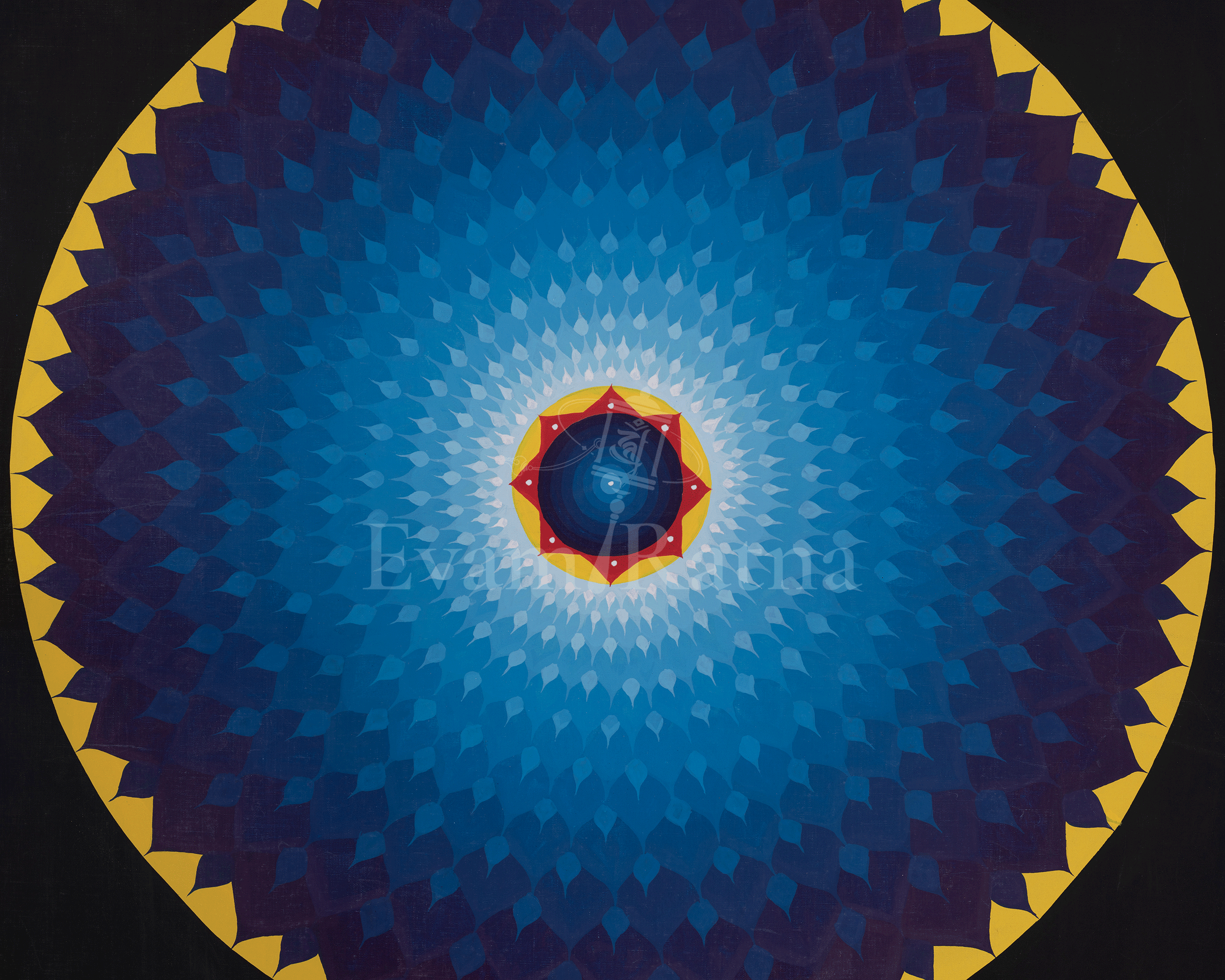 Lotus Mandala | Sacred Buddhist Artwork Representing Purity and Awakening